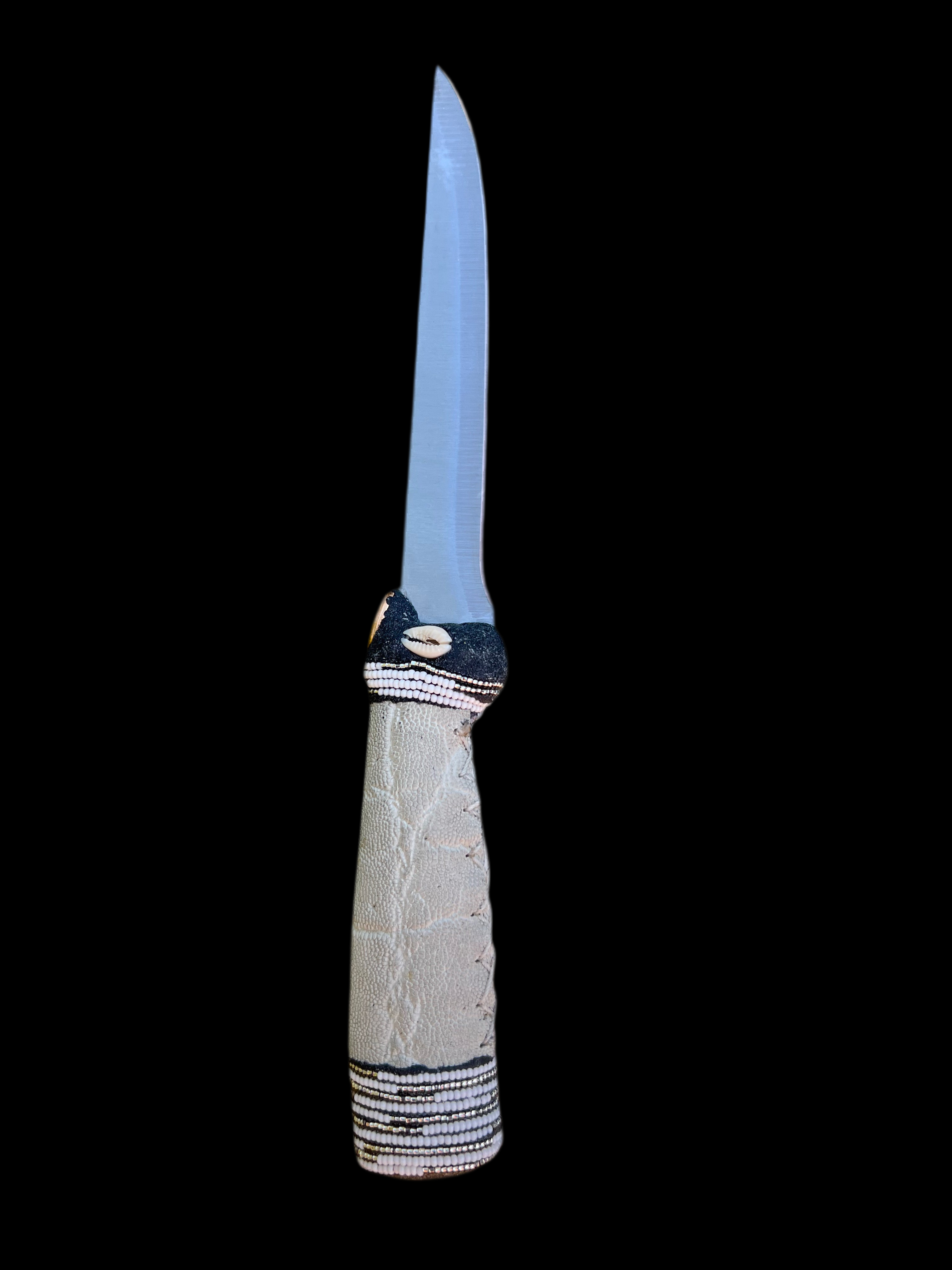Pinaldo Cuchillo de Obatalá – De Piel (Cuchillo con cuero para Obatalá)