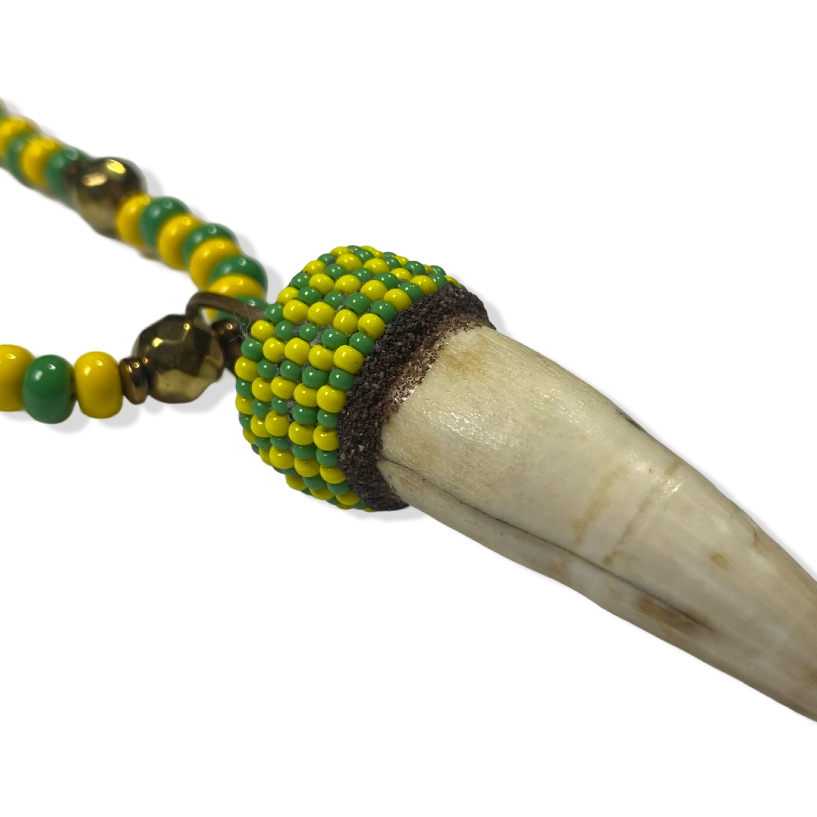 Handmade Eleke de Orula con Diente Necklace – Yoruba Santeria Orisha - SanteriaGuide