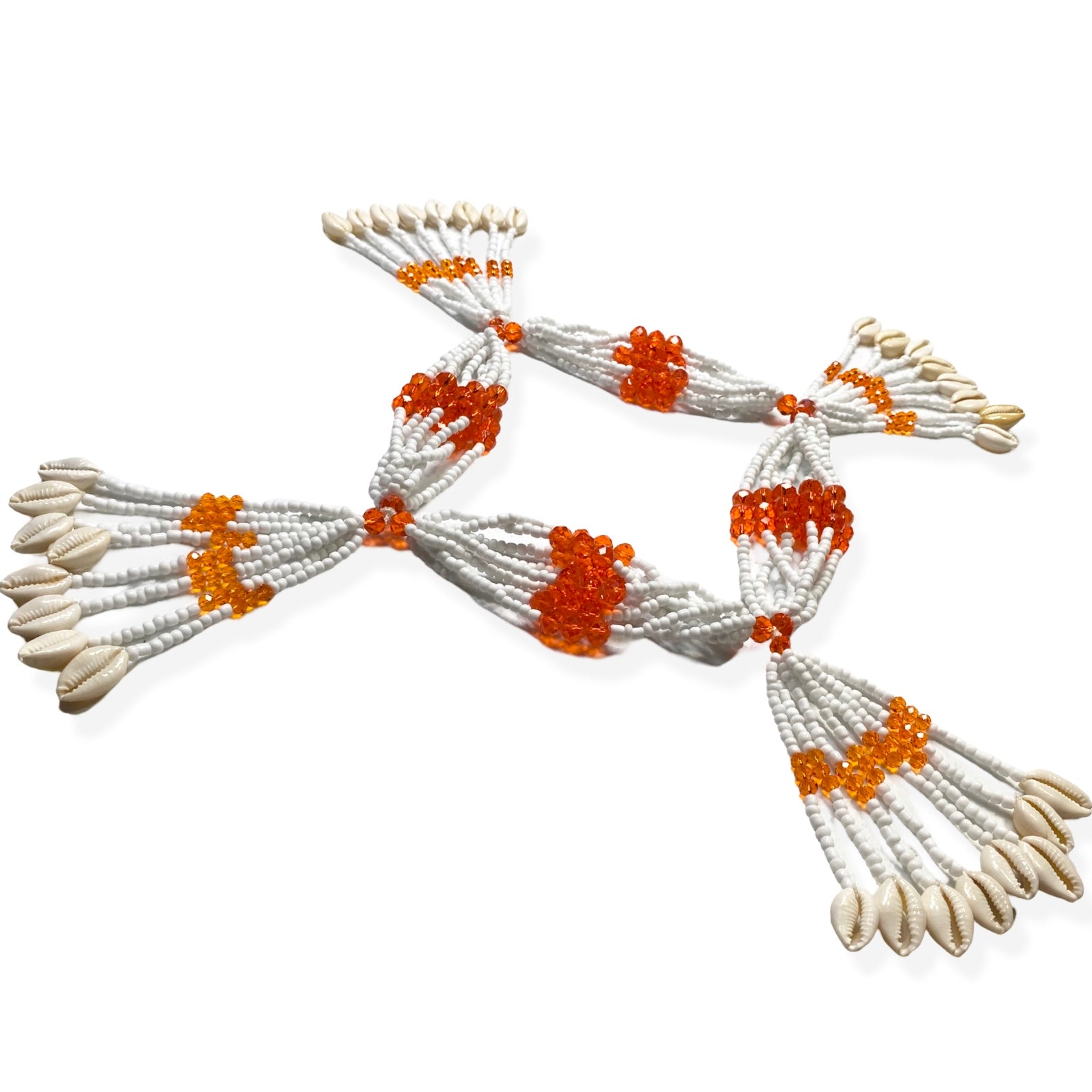 Mazo de Obatalá Oshagriñá – En Cristal para Sopera (Obatalá Oshagriñá Mazo – Crystal for Sopera) - SanteriaGuide