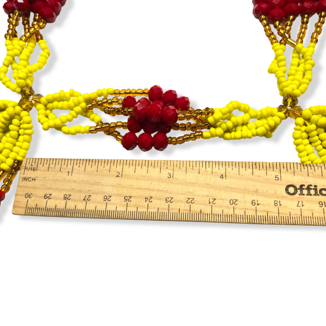 Mazo de Oshún Ibu Añá – En Cristal para Sopera (Oshún Ibu Añá Mazo – Cristal para Sopera)