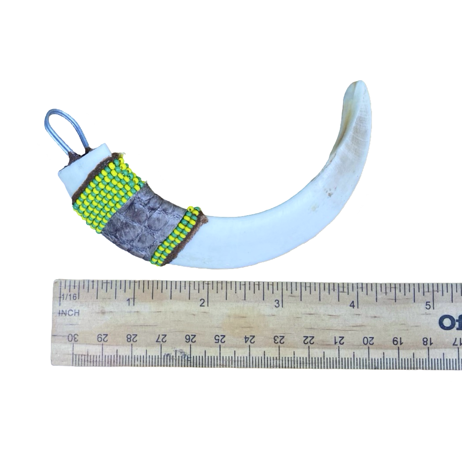 Orunmila Javelin Tooth Amulet Pendant