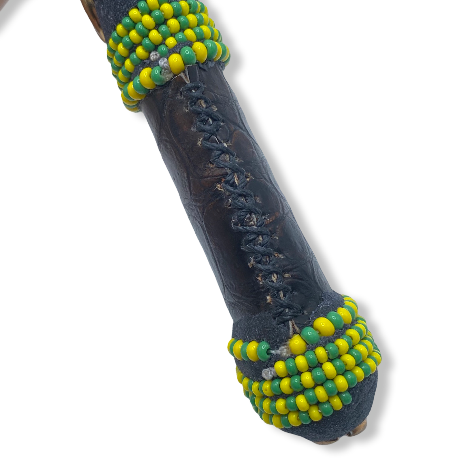 Pinaldo Cuchillo para Orunmila – De Piel, Diseño 5 (Knife with Leather for Orunmila – Design 5) - SanteriaGuide