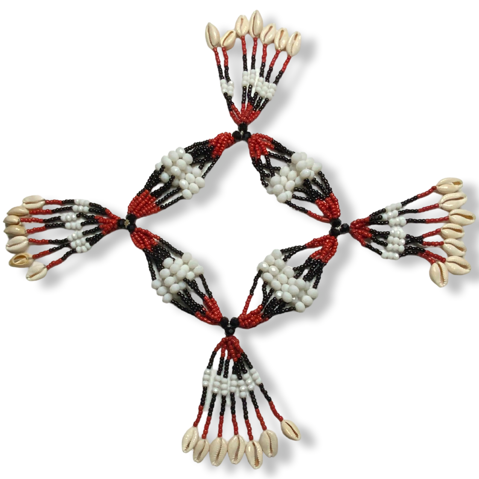 Mazo de Eleguá Eshu Alaguana – En Cristal (Eleguá Crystal Mazo: Protection and Path-Opening) - SanteriaGuide