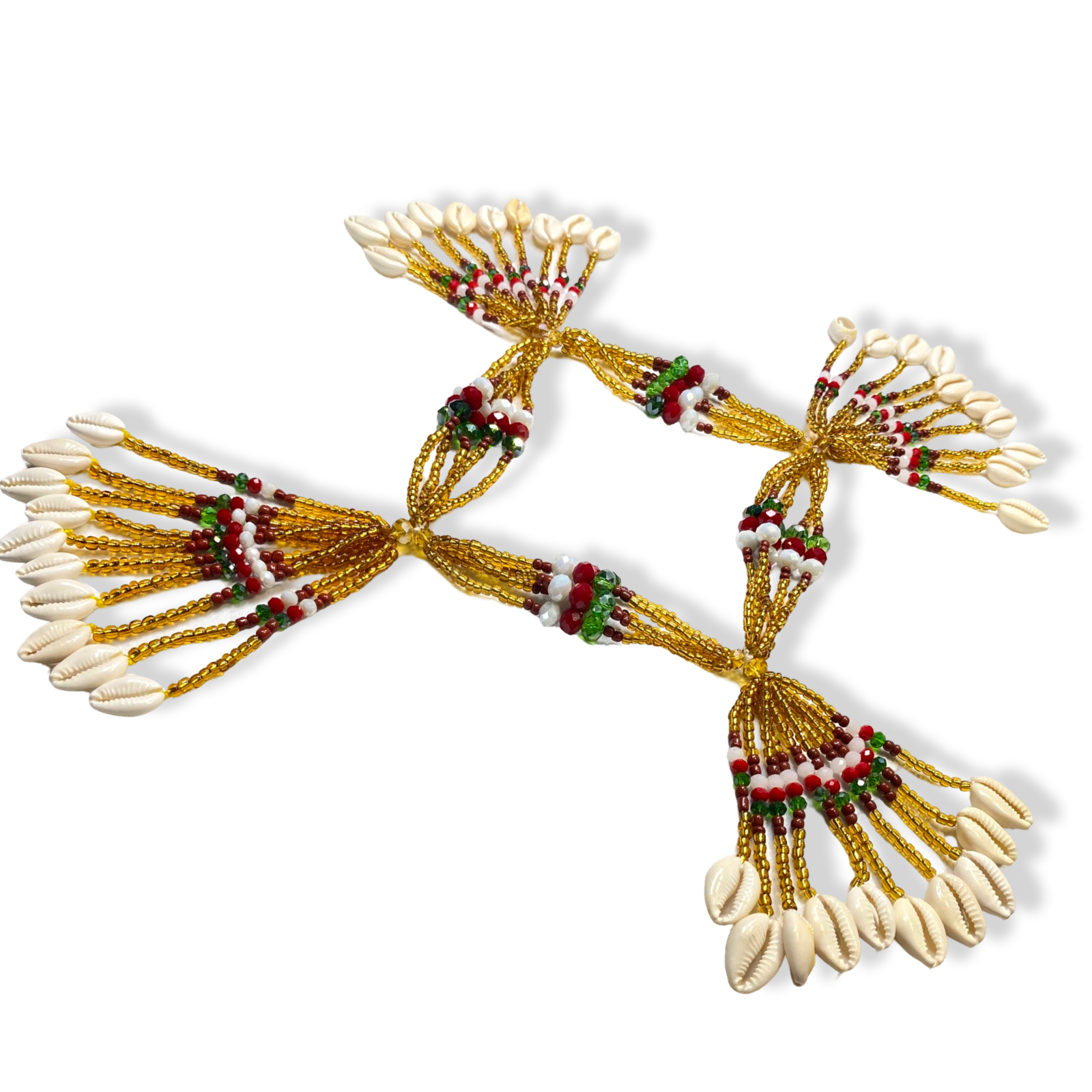 Handmade Mazo de Oshún Ibu Acuaro - Crystal for Sopera | Yoruba Santería Orisha - SanteriaGuide