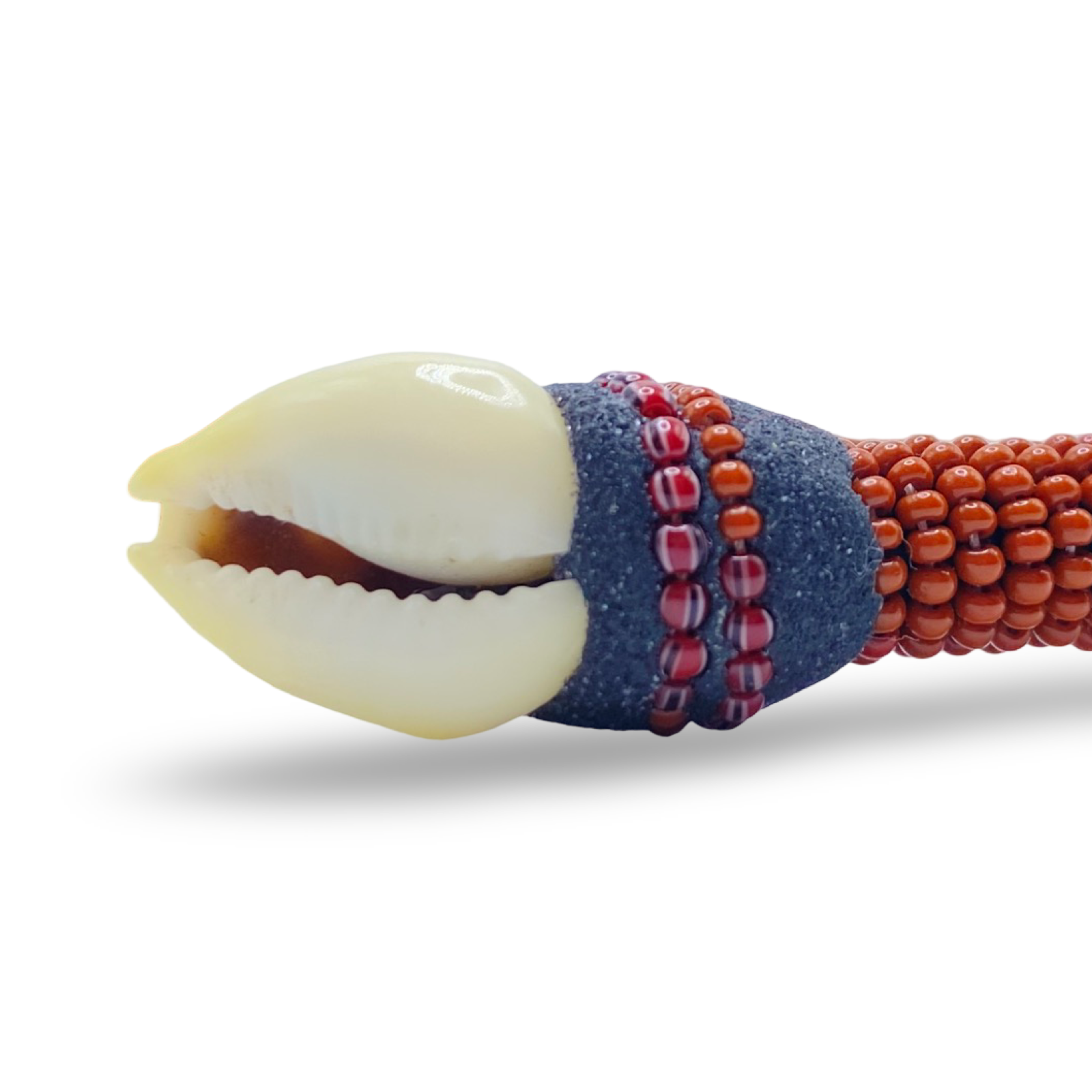 Handmade Ilde de Oyá Bracelet - Cowrie Shell & Bronze Yoruba Santeria Orisha - SanteriaGuide