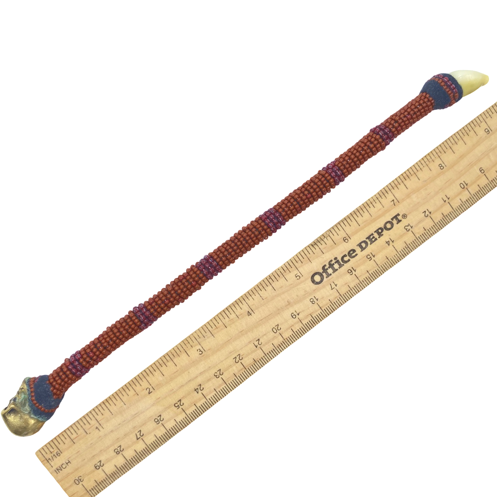 Handmade Ilde de Oyá Bracelet - Cowrie Shell & Bronze Yoruba Santeria Orisha - SanteriaGuide