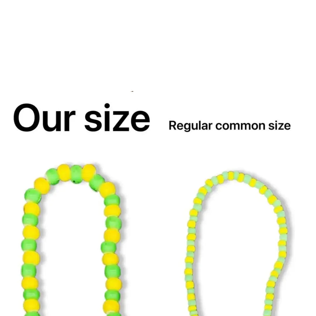 Eleke e Ilde de Ifá – Cuentas Grandes de Vidrio (Ifá Necklace and Bracelet with Large Glass Beads) - SanteriaGuide