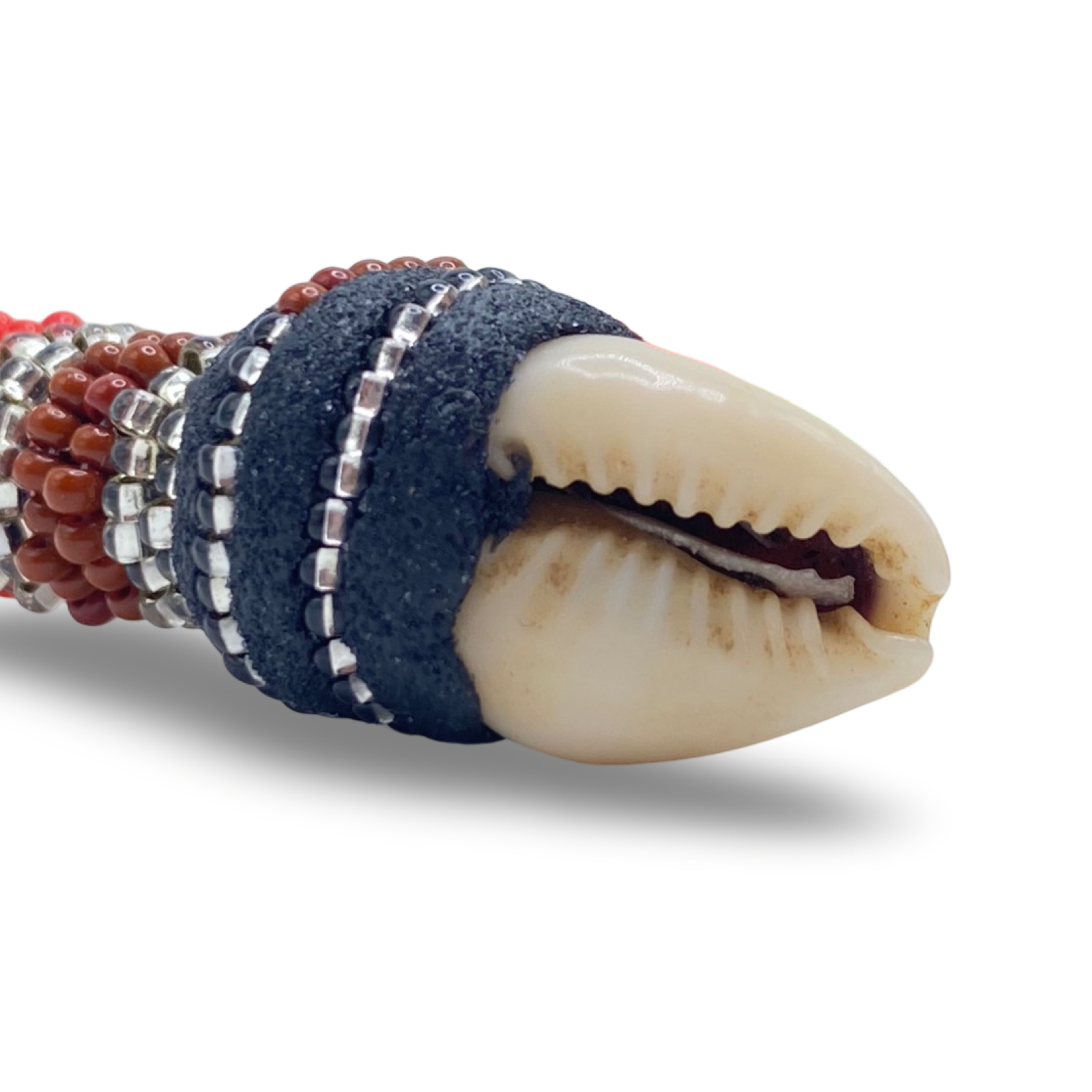 Handmade Ilde de Agayú Bracelet - Cowrie Shell Yoruba Santeria Orisha - SanteriaGuide