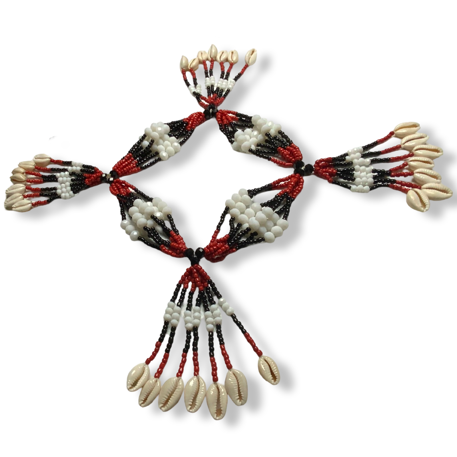 Mazo de Eleguá Eshu Alaguana – En Cristal (Eleguá Crystal Mazo: Protection and Path-Opening) - SanteriaGuide