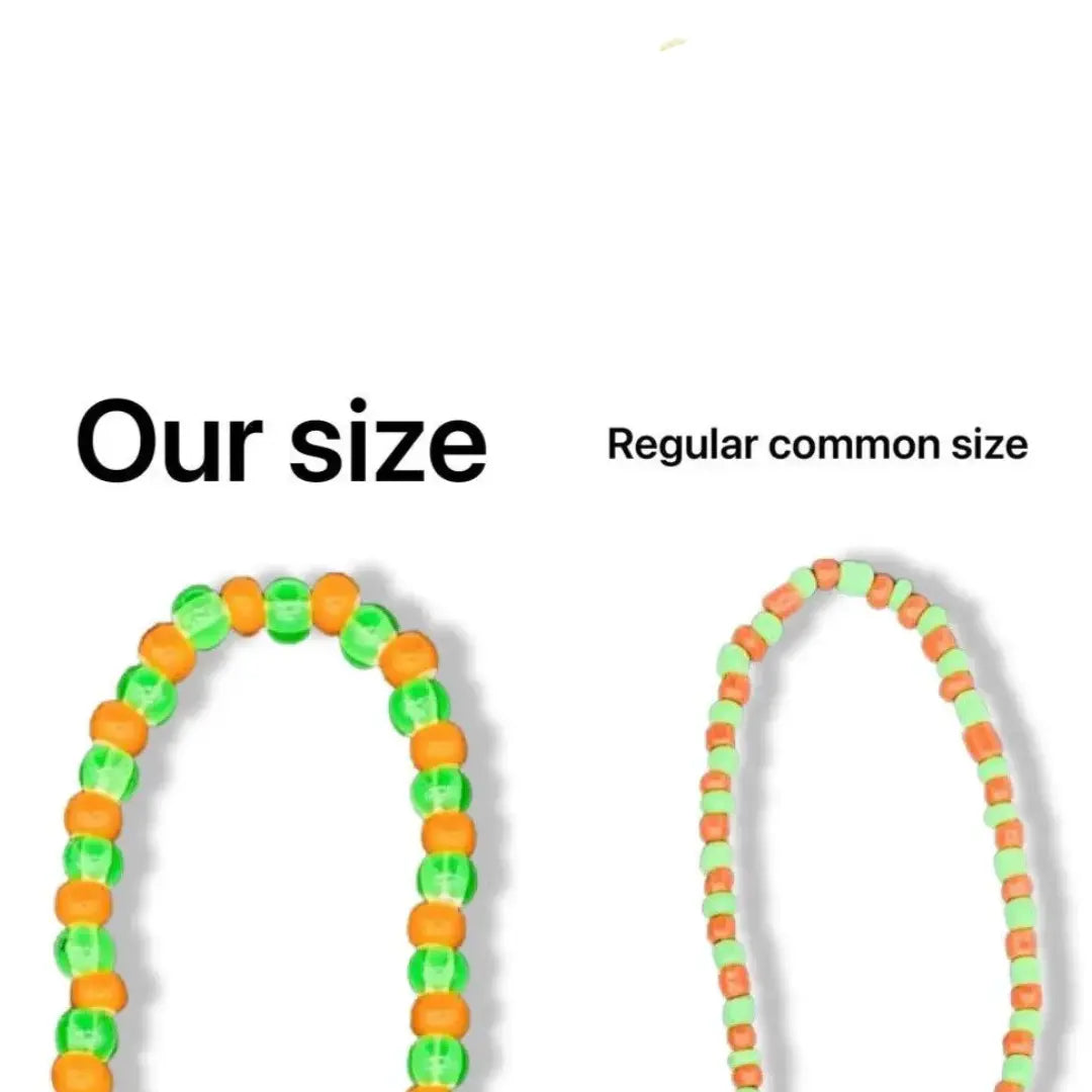 Eleke e Ilde de Ifá – Cuentas Grandes de Vidrio (Ifá Necklace and Bracelet with Large Glass Beads) - SanteriaGuide