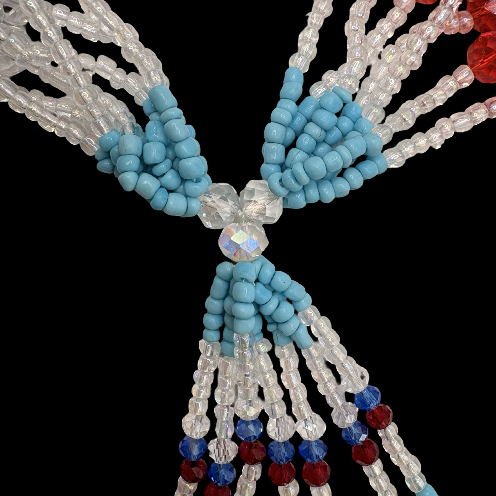 Mazo de Yemaya Ashaba - En Crystal Para Sopera