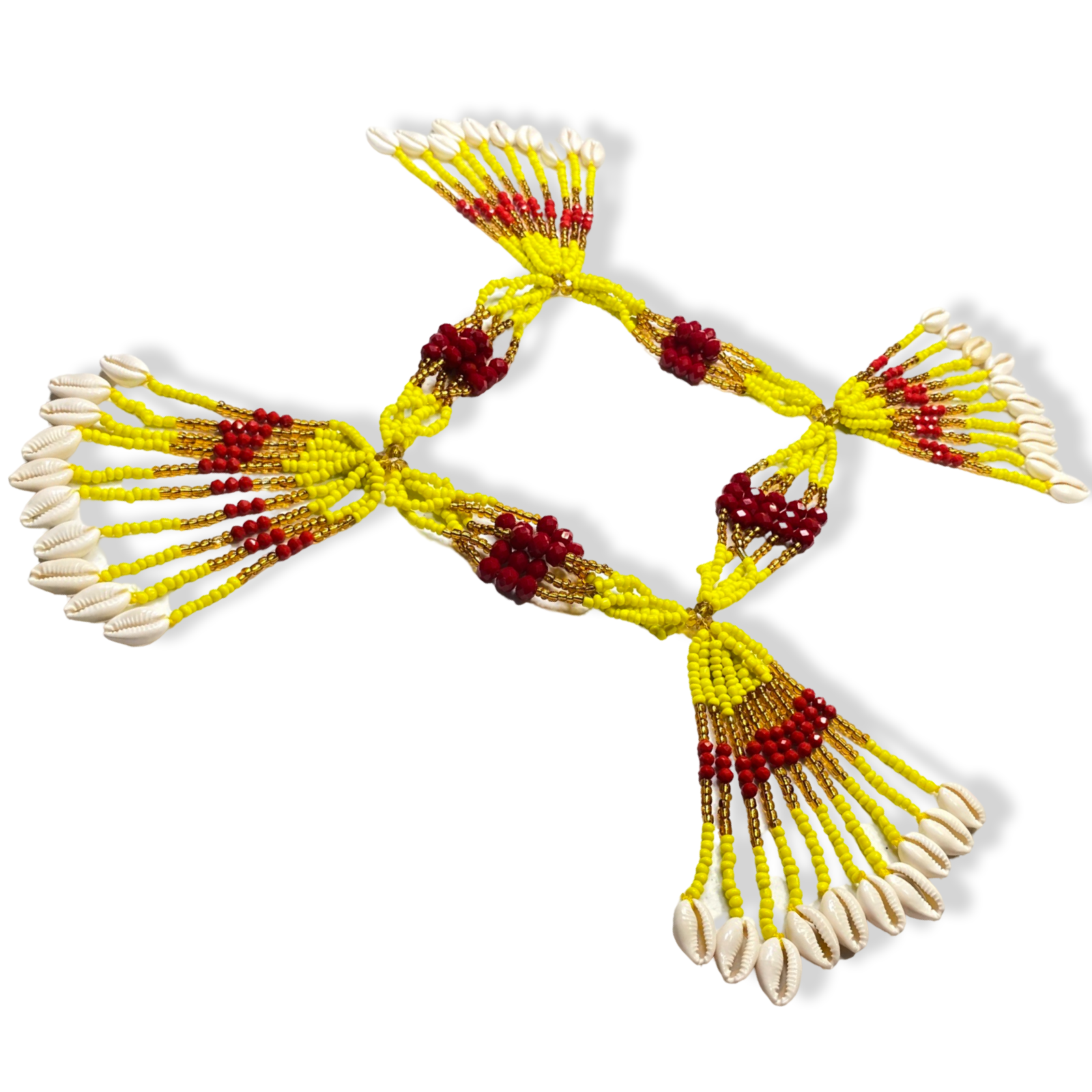 Handmade Mazo de Oshún Ibu Añá - Crystal for Sopera | Yoruba Santería Orisha - SanteriaGuide