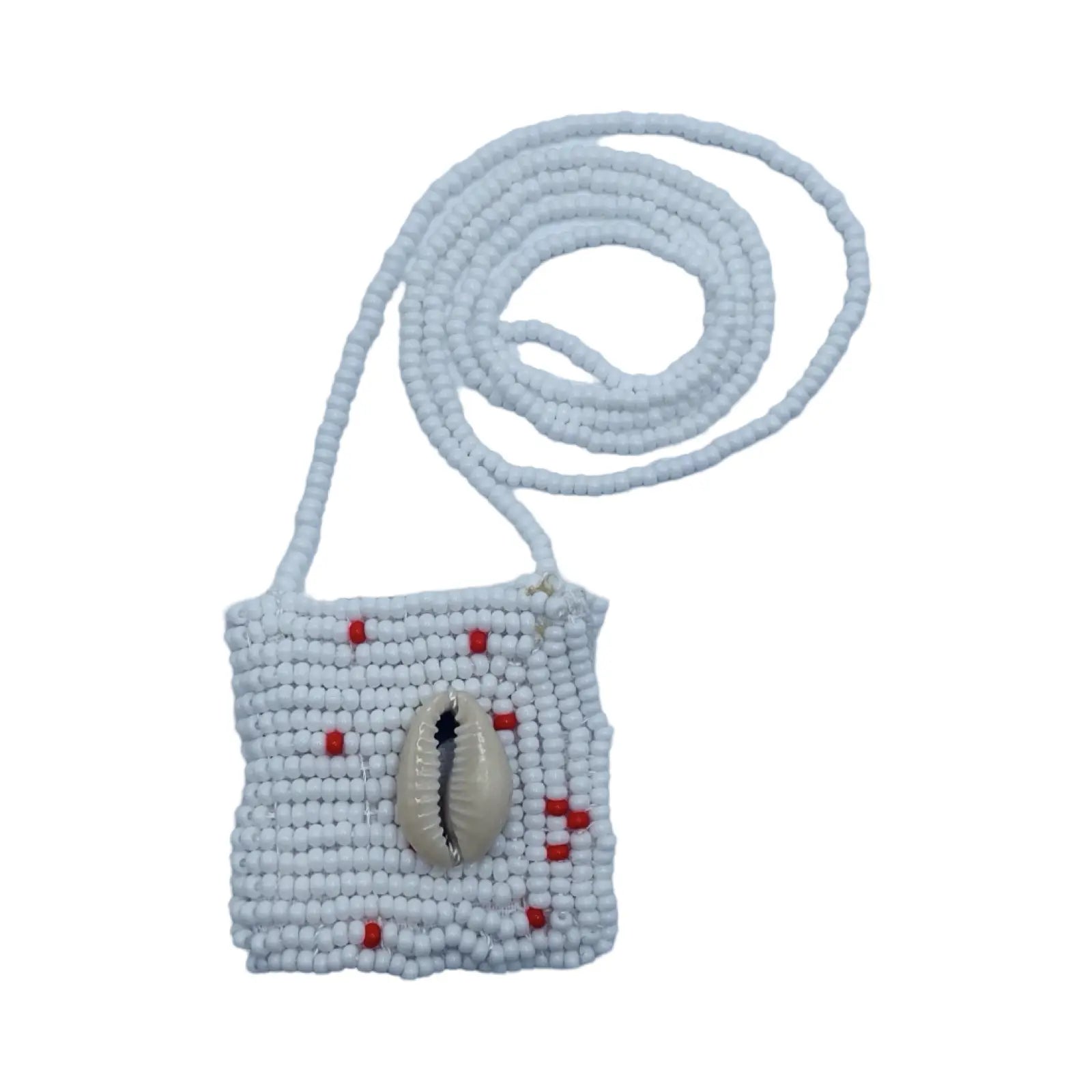 Handmade Eleke de Obatalá Ayaguna with Macuto – Santería Necklace - SanteriaGuide