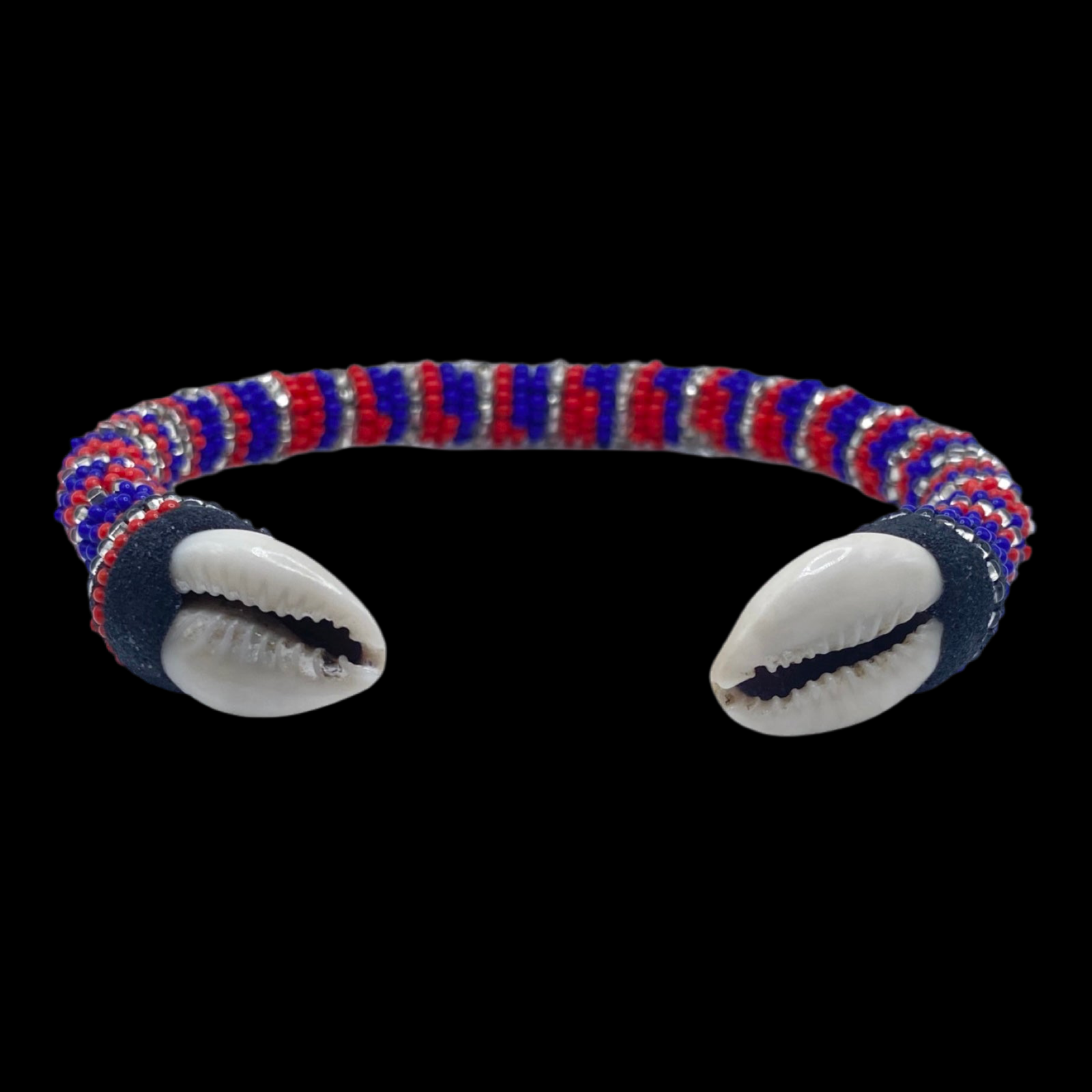 Pulsera hecha a mano Ilde de Yemayá Okuté - Cowrie Shell Yoruba Santeria Orisha