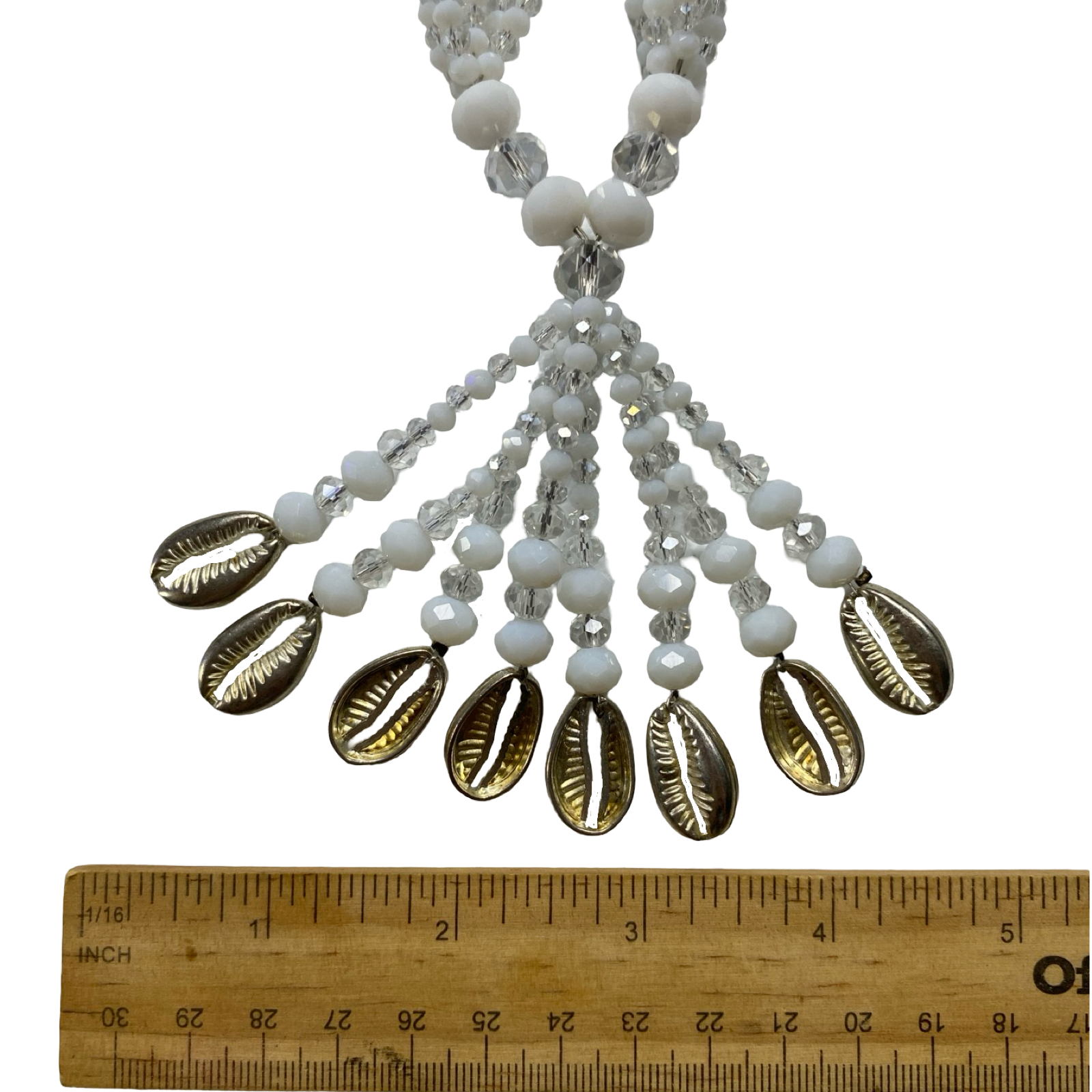 Handmade Gala de Obatalá – White and Clear Glass Beads for Iyawó - SanteriaGuide