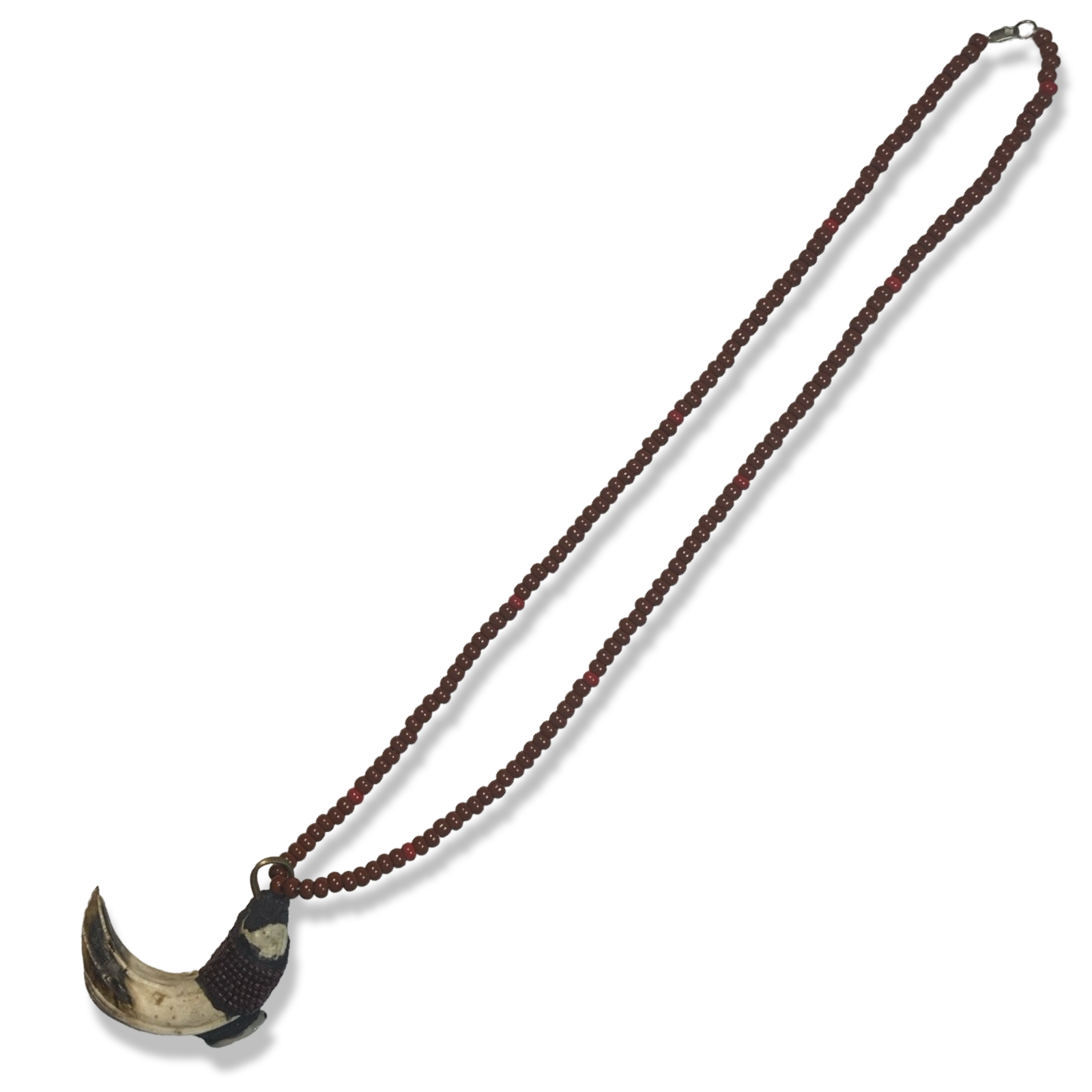 Eleke de Oya con Diente – Panteón Yoruba (Oya Necklace with Tooth) - SanteriaGuide