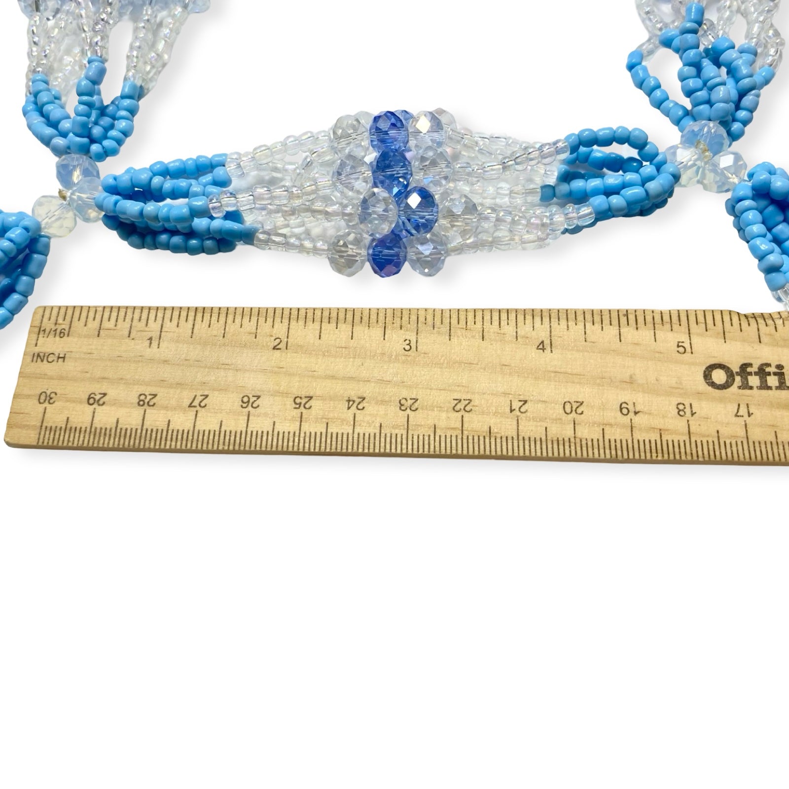 Mazo de Yemayá Asesú – En Cristal para Sopera (Yemayá Asesú Mazo – Crystal for Sopera) - SanteriaGuide