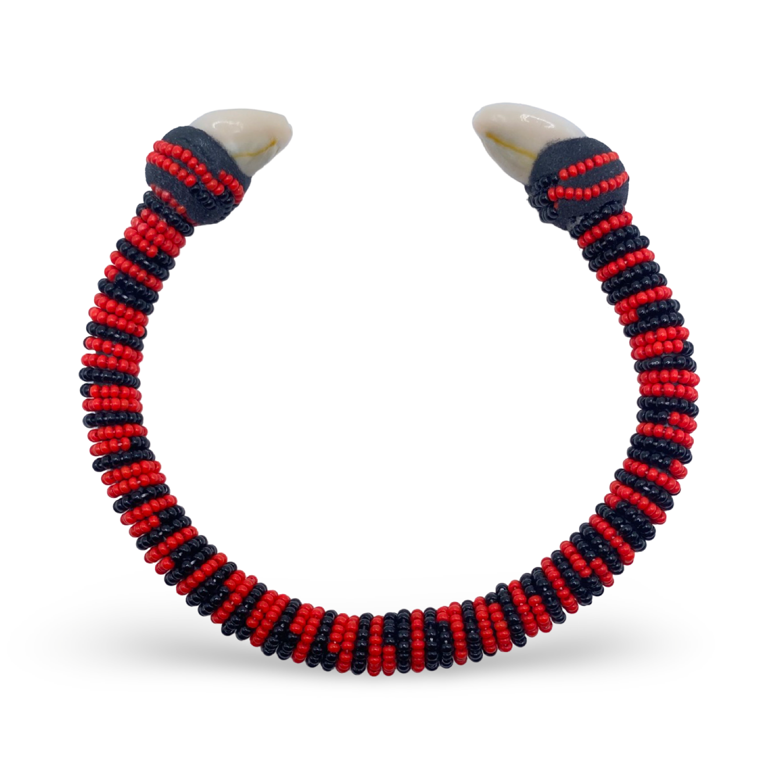 Handmade Ilde de Eleguá Laroyé Bracelet - Cowrie Shells or Face Design Yoruba Santeria Orisha - SanteriaGuide