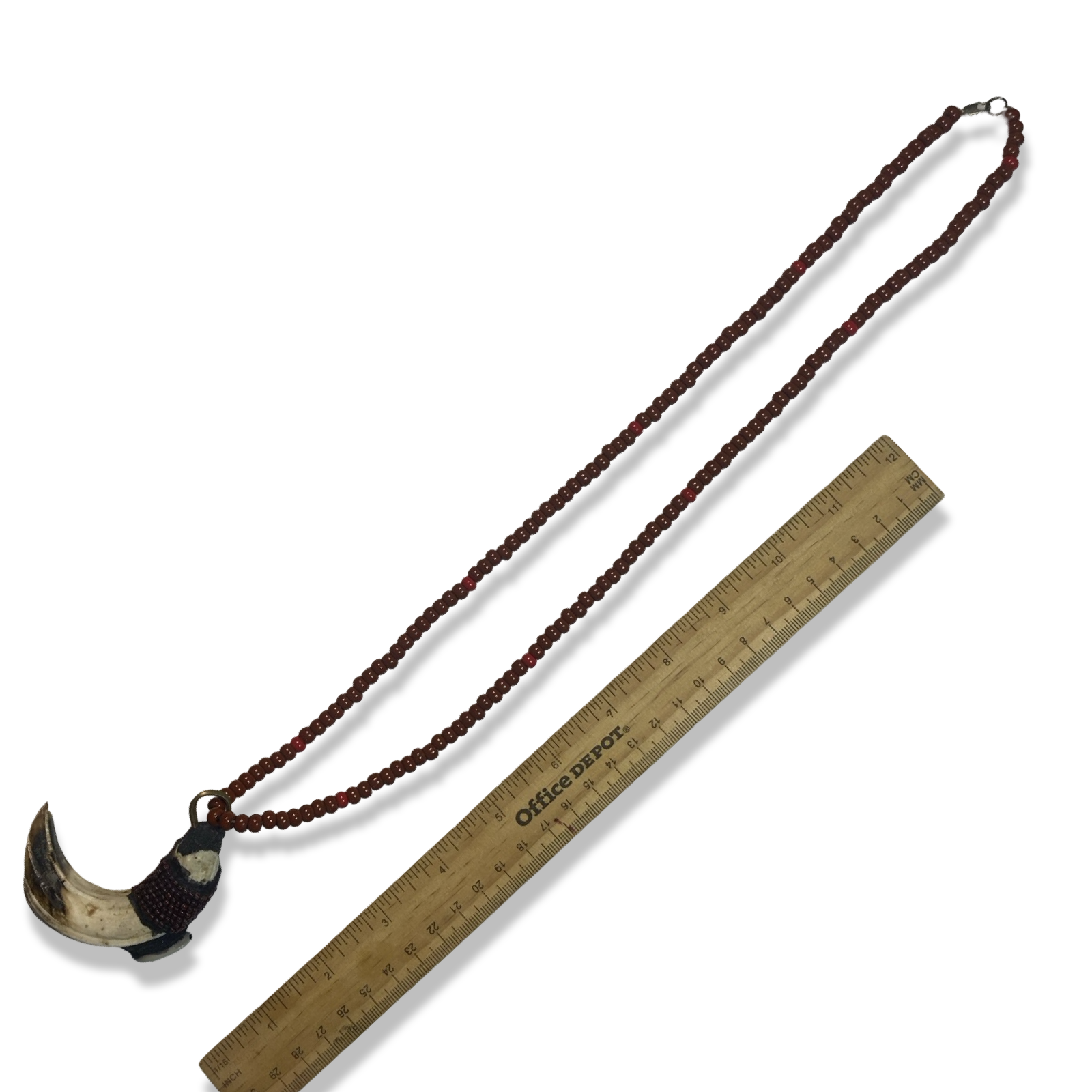 Eleke de Oya con Diente – Panteón Yoruba (Oya Necklace with Tooth) - SanteriaGuide