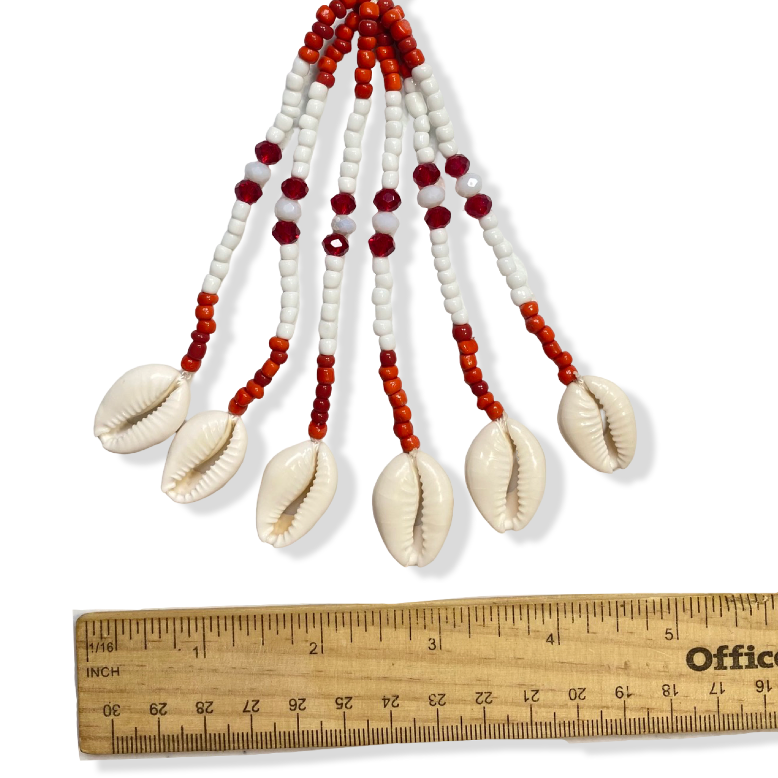 Mazo de Shango - Red & White Yoruba Santeria Orisha - SanteriaGuide