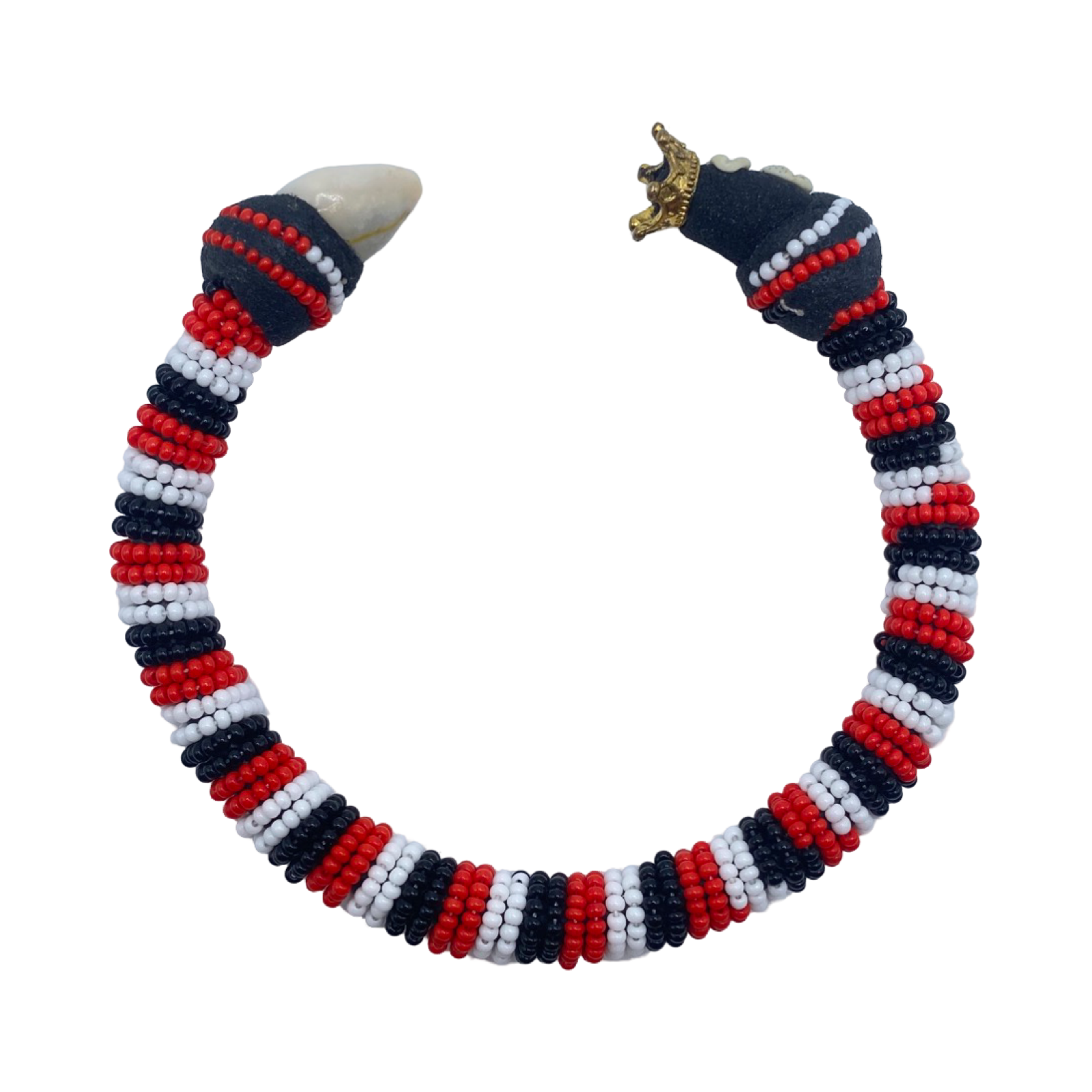 Handmade Ilde de Eleguá Laroyé Bracelet - Cowrie Shells or Face Design Yoruba Santeria Orisha - SanteriaGuide