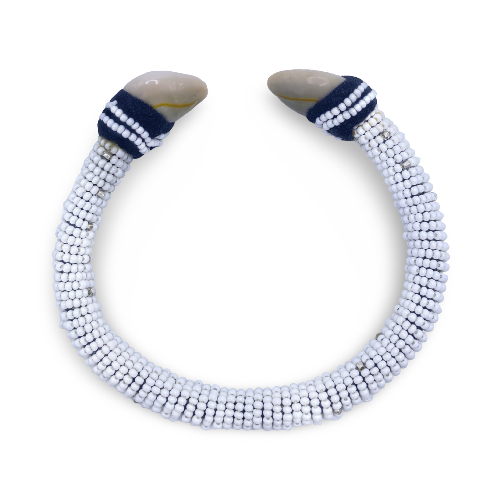 Handmade Ilde de Obatalá Bracelet - Cowrie Shell Yoruba Santeria Orisha - SanteriaGuide