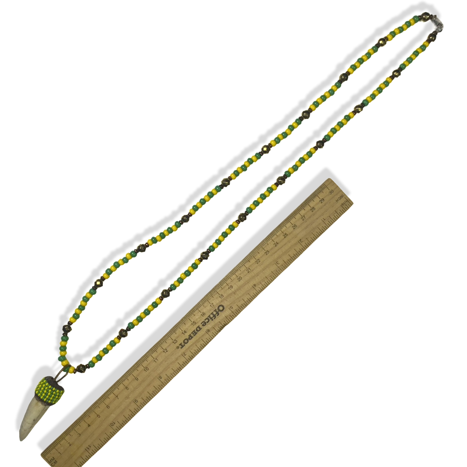 Handmade Eleke de Orula con Diente Necklace – Yoruba Santeria Orisha - SanteriaGuide