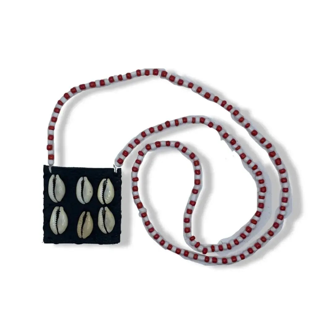 Handmade Eleke de Shangó with Macuto – Santería Necklace - SanteriaGuide