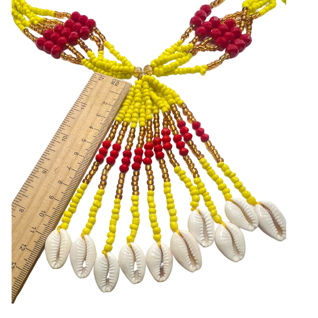 Mazo de Oshún Ibu Añá – En Cristal para Sopera (Oshún Ibu Añá Mazo – Cristal para Sopera)