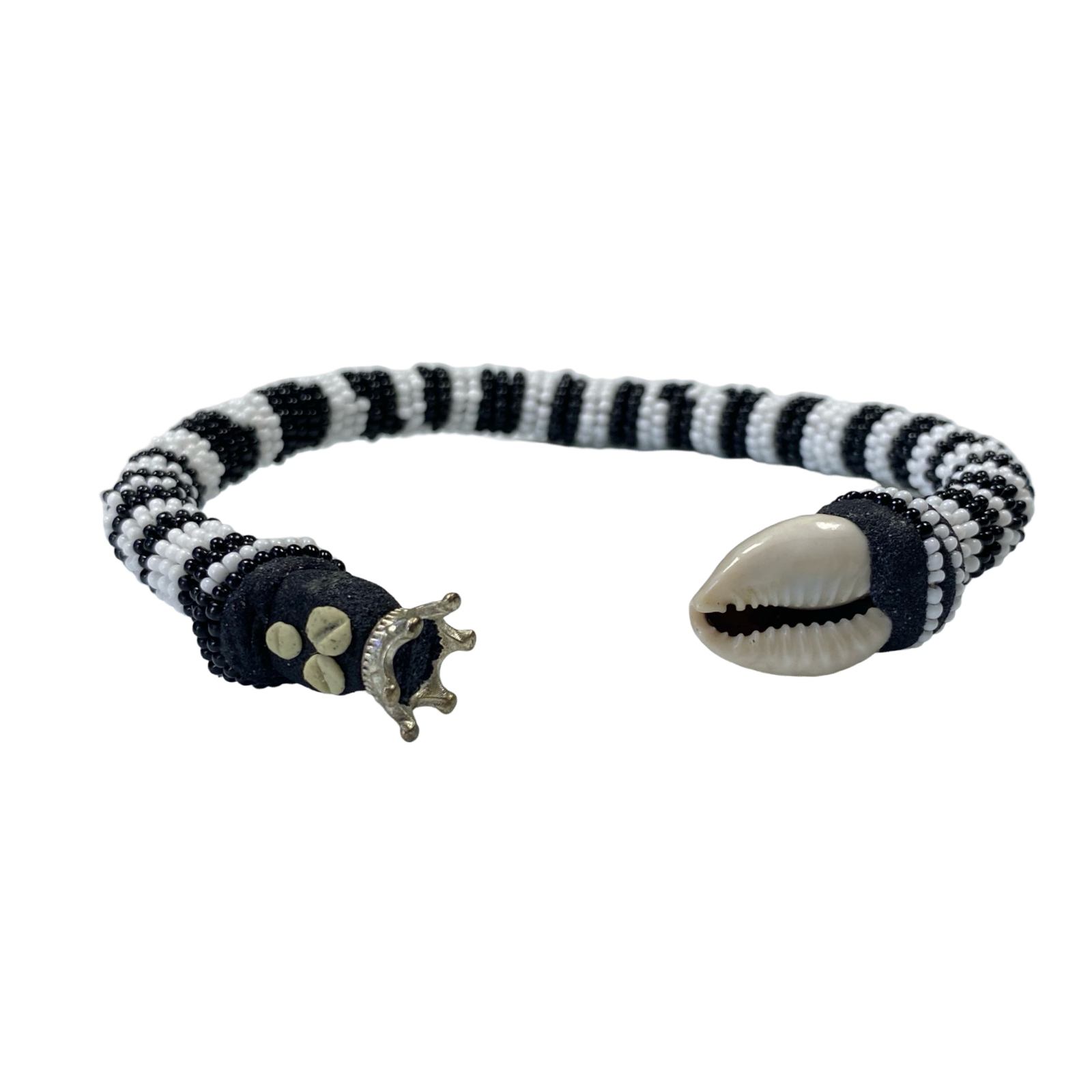 Handmade Ilde de Eleguá Laroyé Bracelet - Cowrie Shells or Face Design Yoruba Santeria Orisha - SanteriaGuide