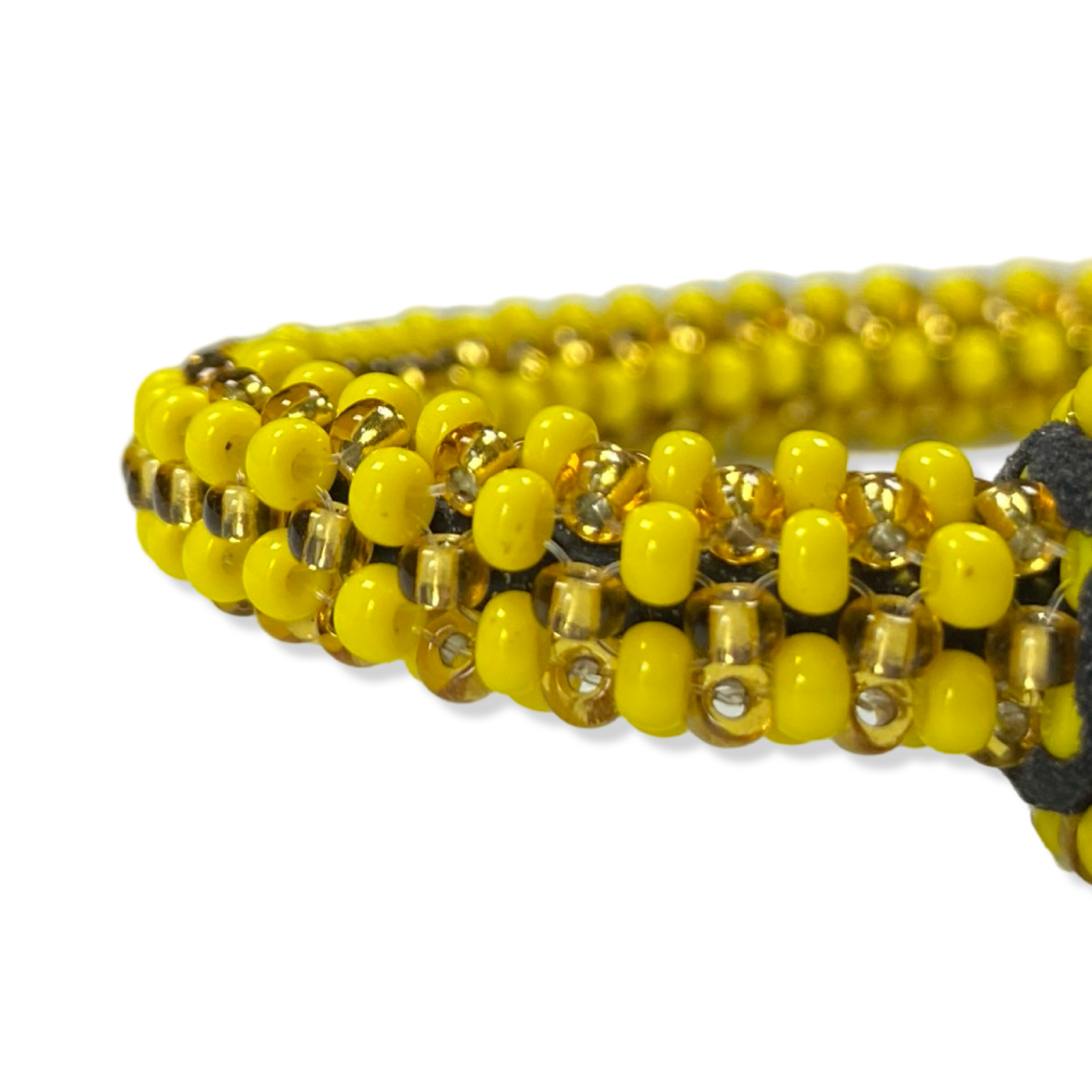 Handmade Ilde de Oshún Bracelet - Cowrie Shells & Bronze Yoruba Santeria Orisha - SanteriaGuide