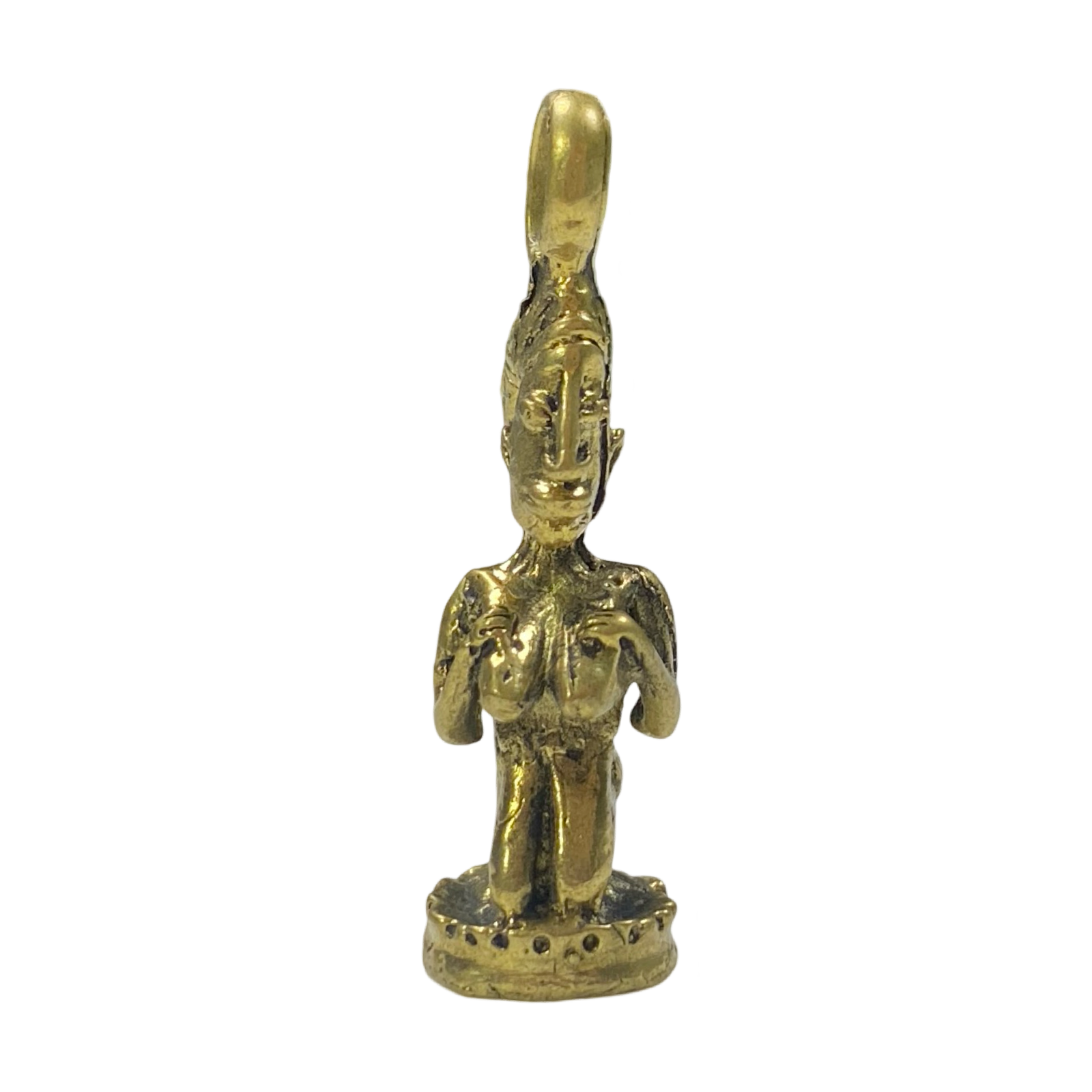 Handmade Eleguá Eshu Alaje Pendant – Santería Orisha Charm Without Necklace - SanteriaGuide