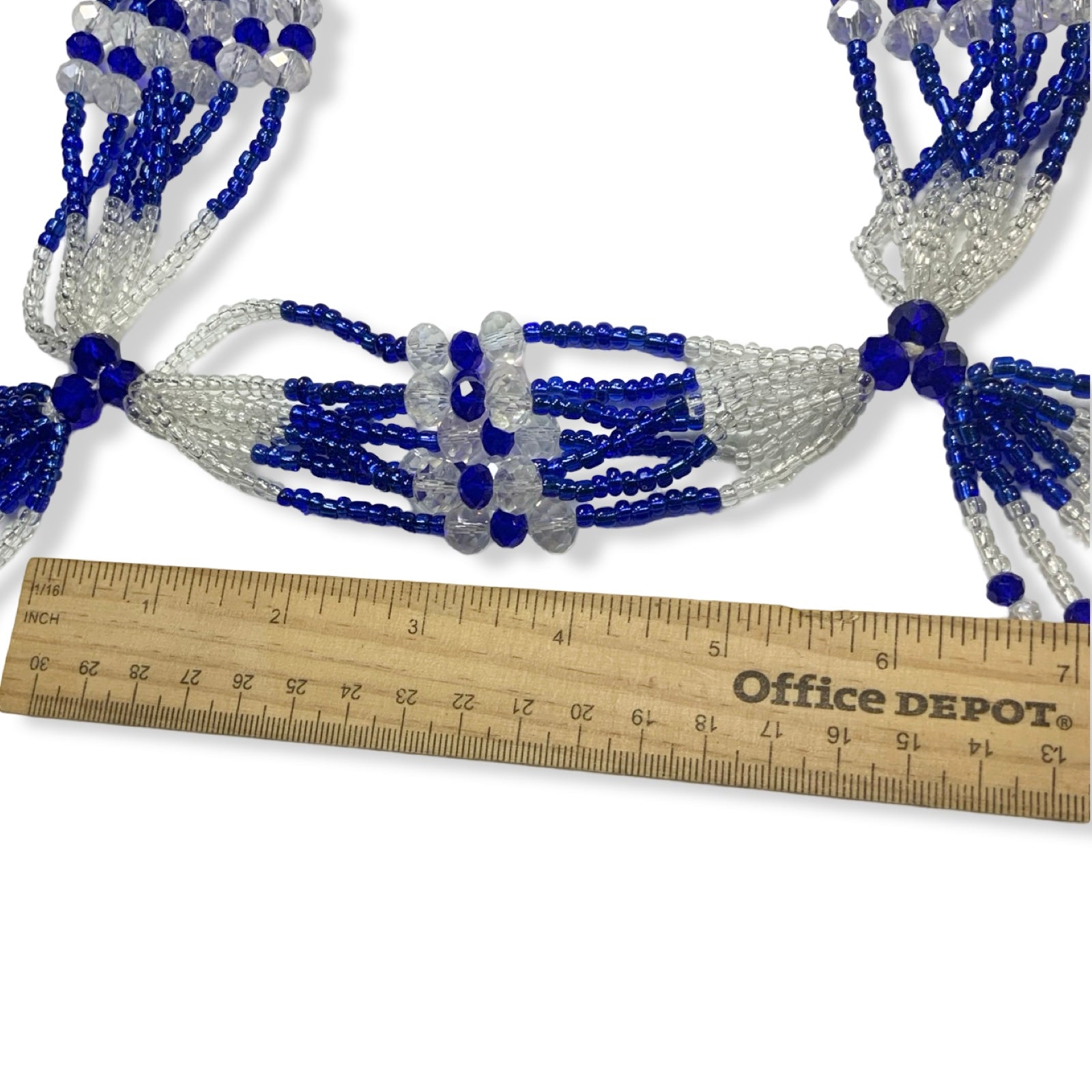 Handmade Mazo de Yemayá - Crystal for Sopera | Yoruba Santería Orisha - SanteriaGuide