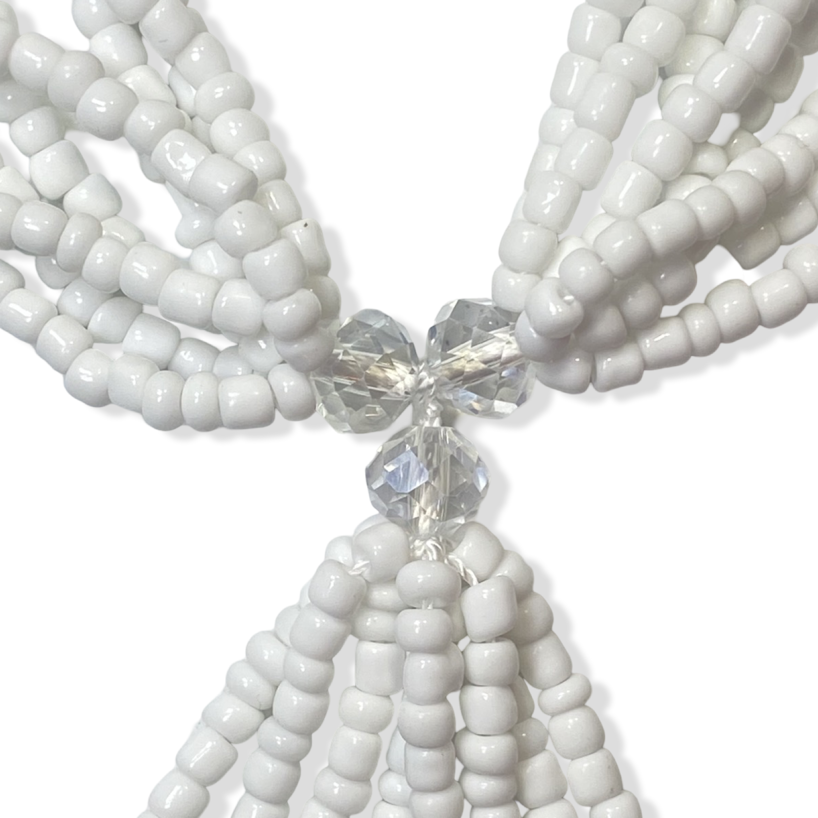 Mazo de Obatalá – En Cristal para Sopera (Obatalá Mazo – Crystal for Sopera) - SanteriaGuide