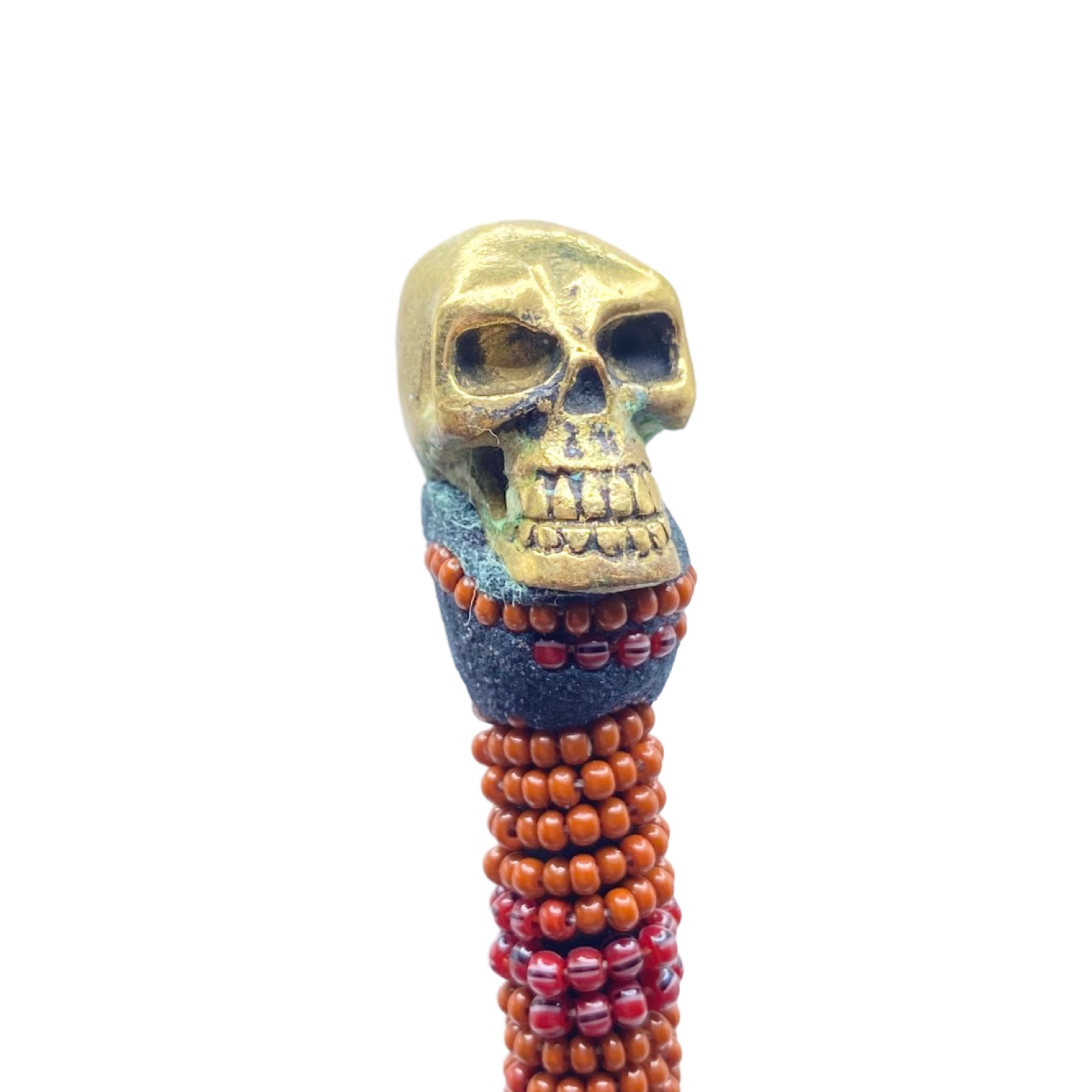 Handmade Ilde de Oyá Bracelet - Cowrie Shell & Bronze Yoruba Santeria Orisha - SanteriaGuide