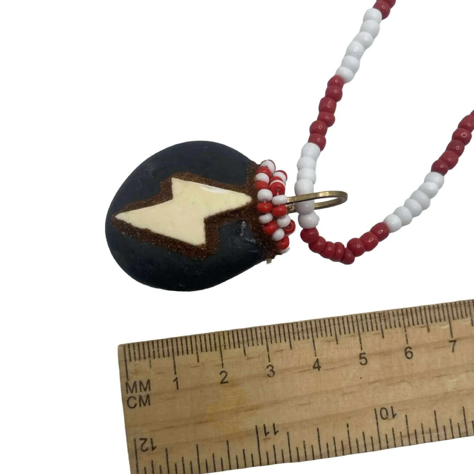 Eleke de Shangó – Piedra de Rayo Necklace for Yoruba Santeria Orisha - SanteriaGuide