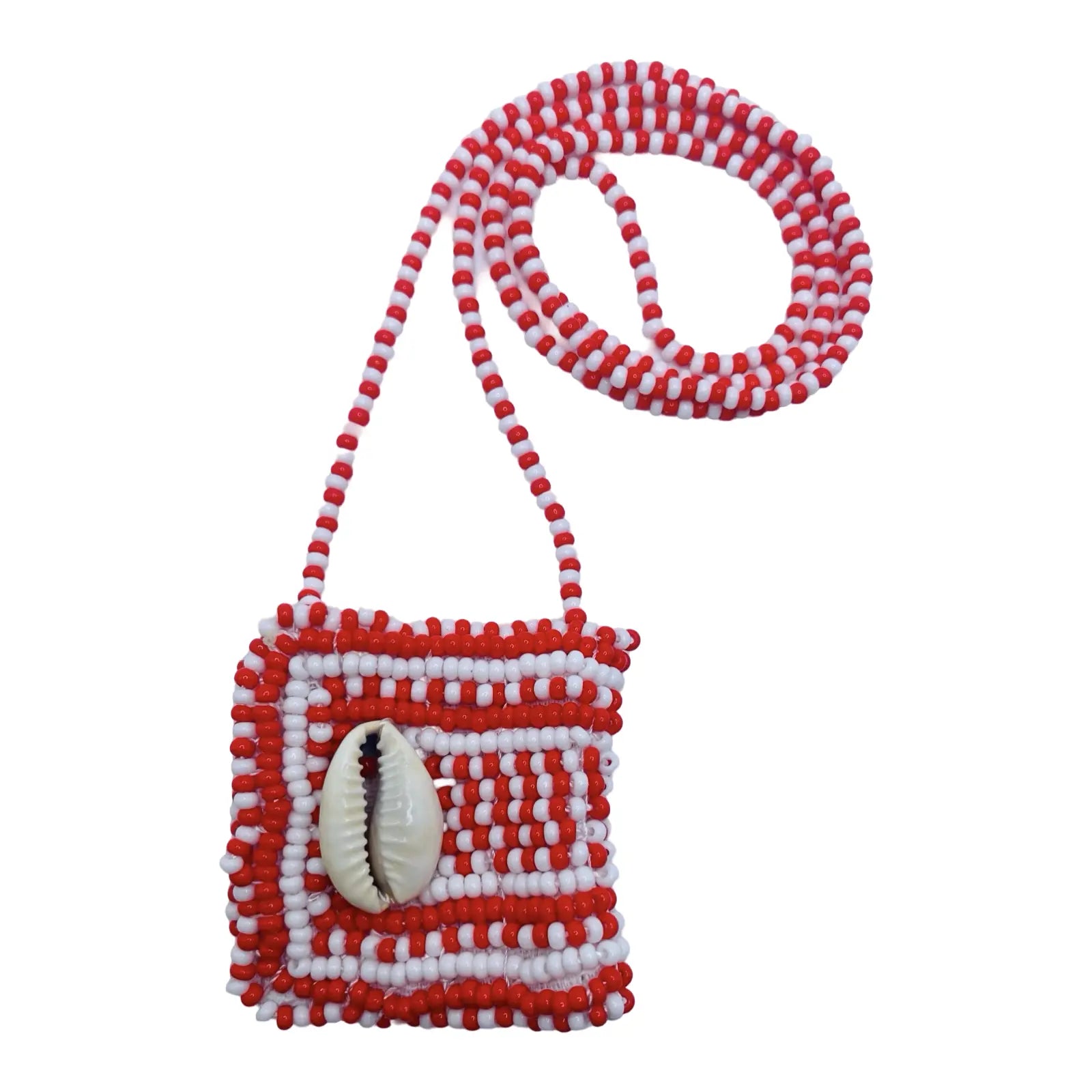 Handmade Eleke de Shangó with Macuto – Santería Necklace - SanteriaGuide