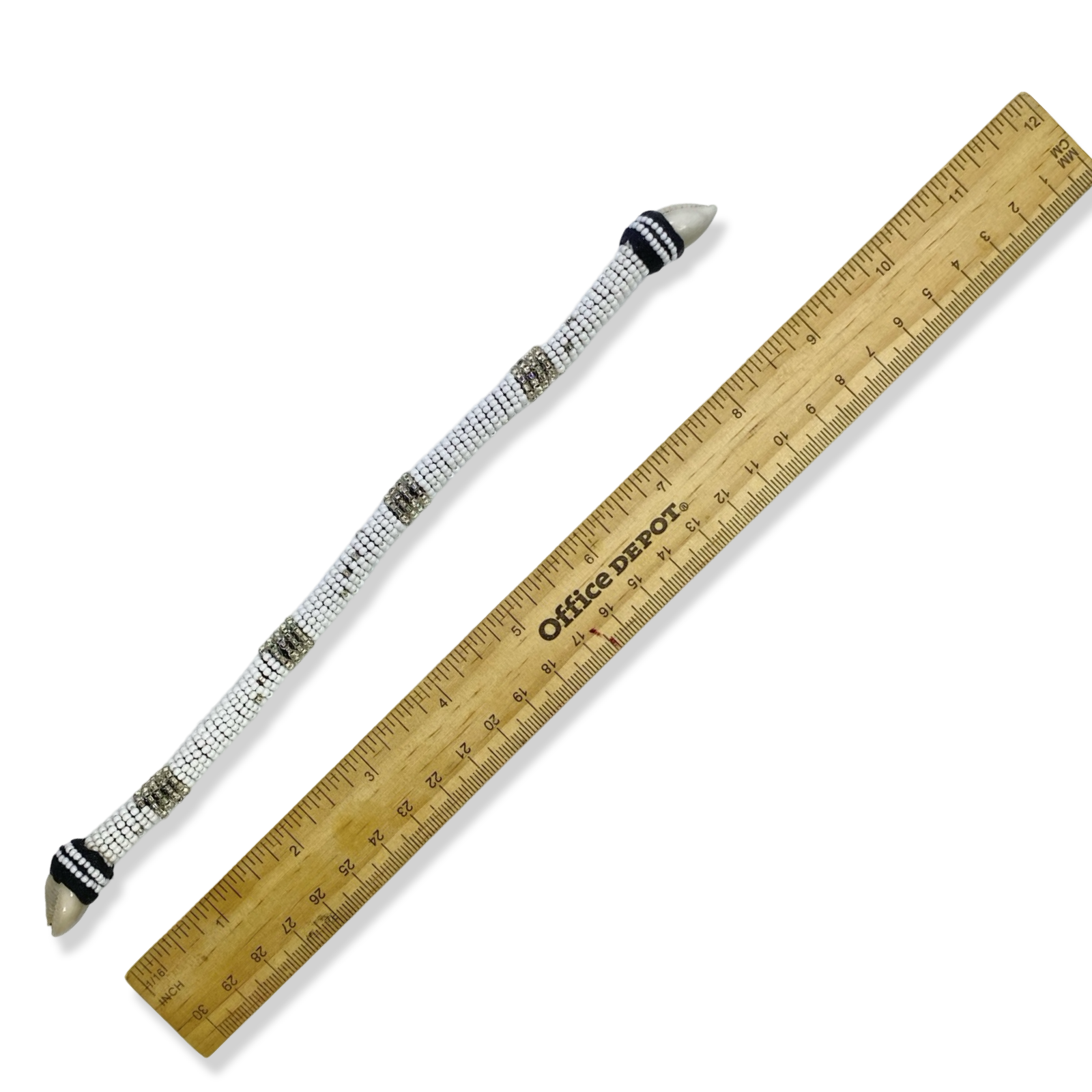 Handmade Ilde de Obatalá Bracelet - Cowrie Shell Yoruba Santeria Orisha - SanteriaGuide