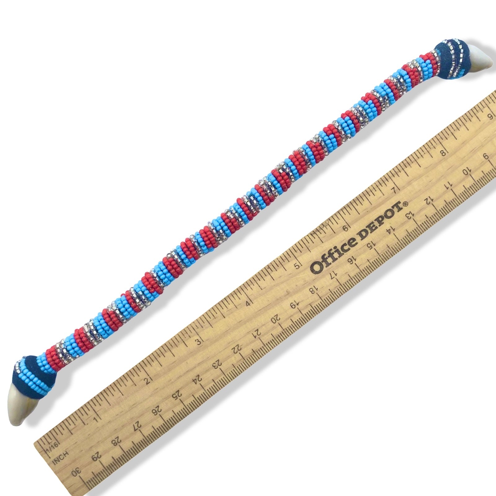 Handmade Ilde de Yemayá Ashabá Bracelet - Cowrie Shell Yoruba Santeria Orisha - SanteriaGuide