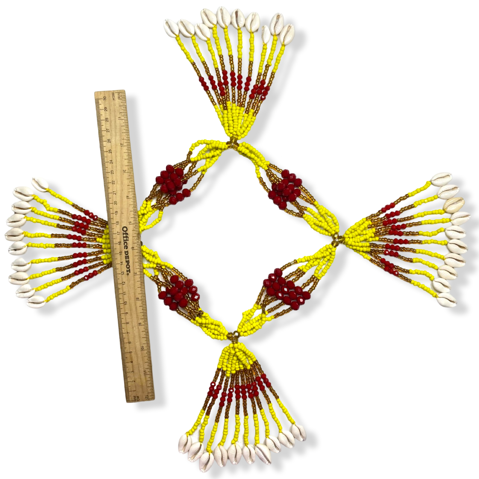 Handmade Mazo de Oshún Ibu Añá - Crystal for Sopera | Yoruba Santería Orisha - SanteriaGuide