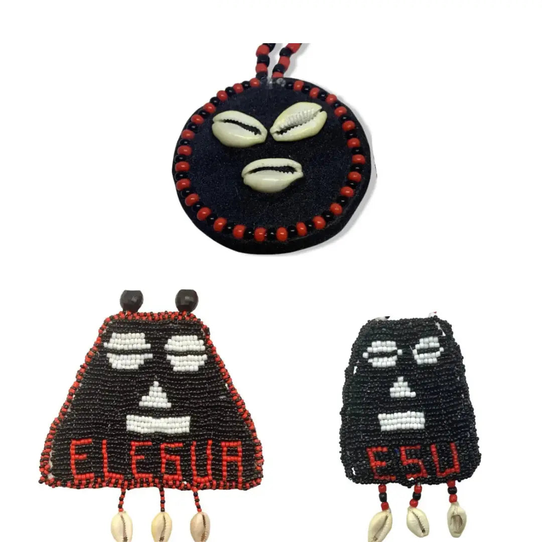 Handmade Eleguá, Elewá & Eshu Collares – Geometric Designs for Santería & Ifá Rituals - SanteriaGuide