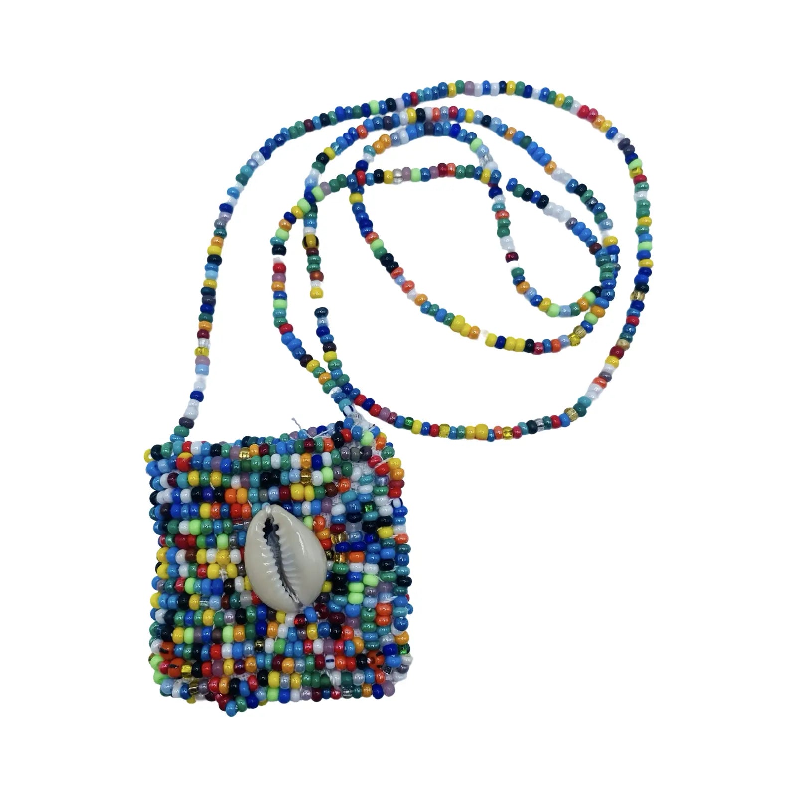 Handmade Eleke de Osain Gurufinda with Macuto – Santería Necklace - SanteriaGuide