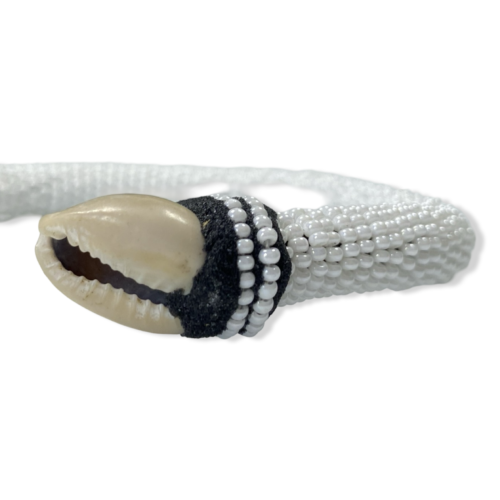 Handmade Ilde de Obatalá Bracelet - Cowrie Shell Yoruba Santeria Orisha - SanteriaGuide