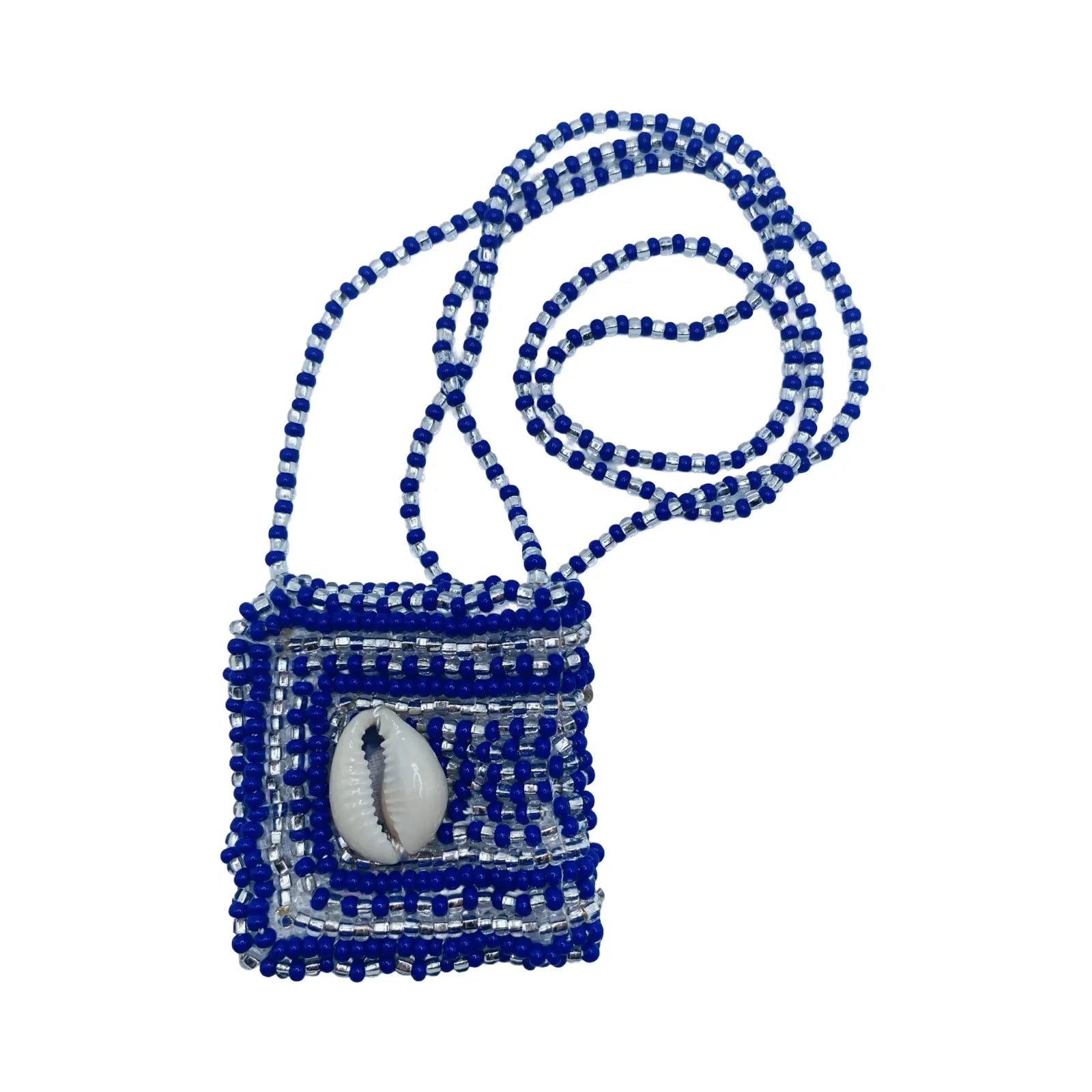 Handmade Eleke de Yemayá with Macuto – Santería Necklace - SanteriaGuide