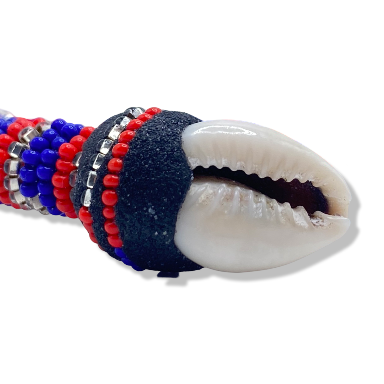 Handmade Ilde de Yemayá Okuté Bracelet - Cowrie Shell Yoruba Santeria Orisha - SanteriaGuide