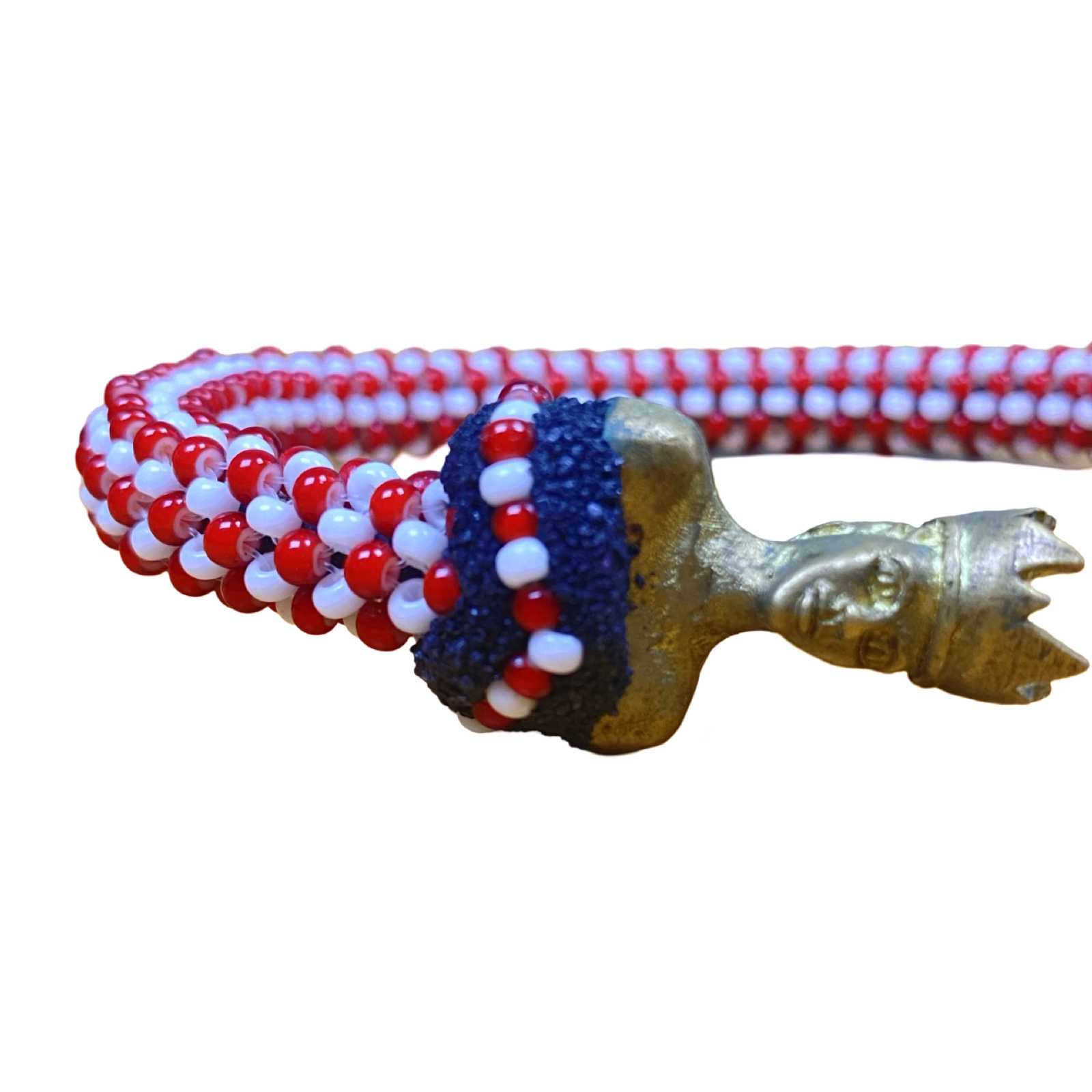 Shangó Ildé Bracelet – with Bronze Crown Detail