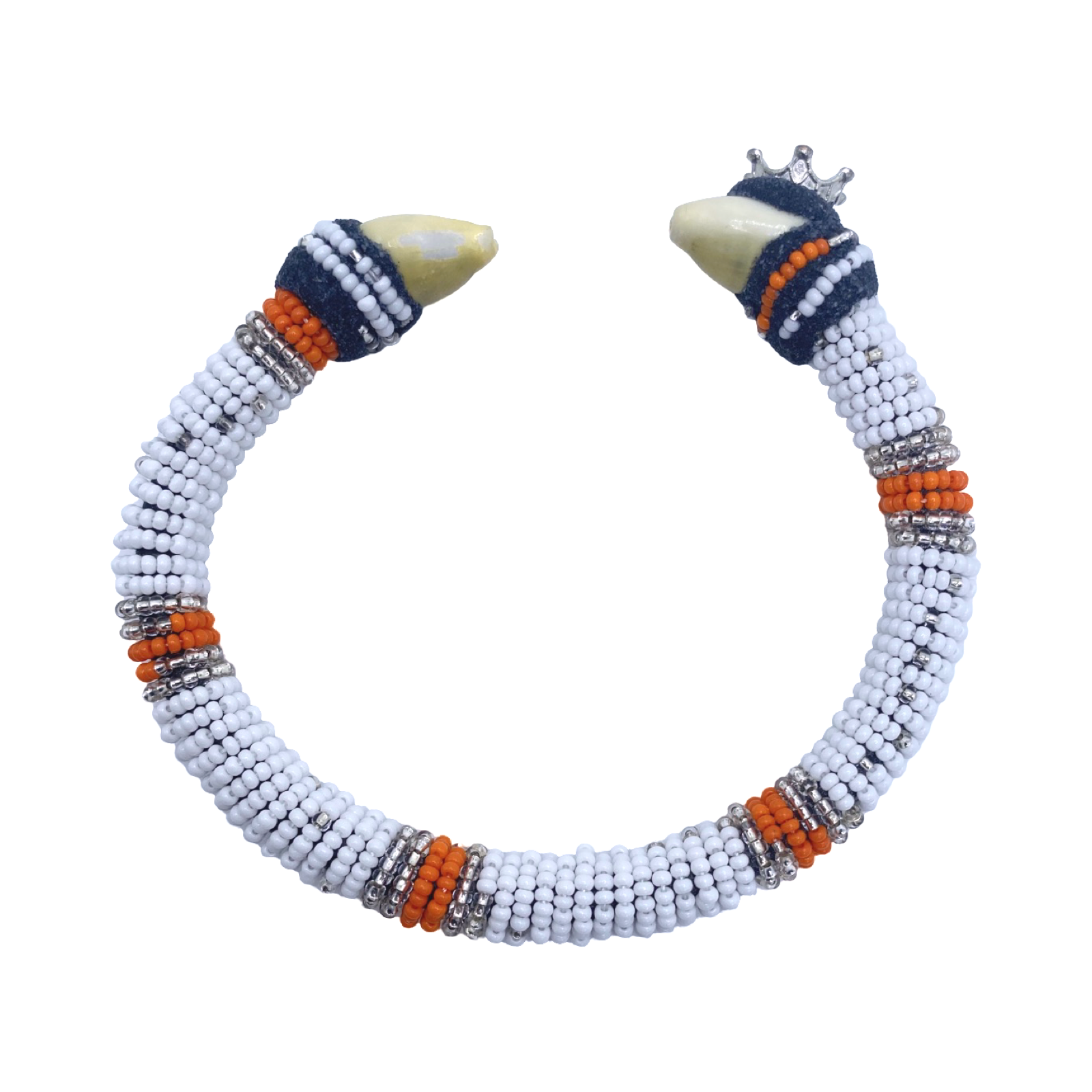 Handmade Ilde de Obatalá Oshagriña Bracelet - Cowrie Shell Yoruba Santeria Orisha - SanteriaGuide