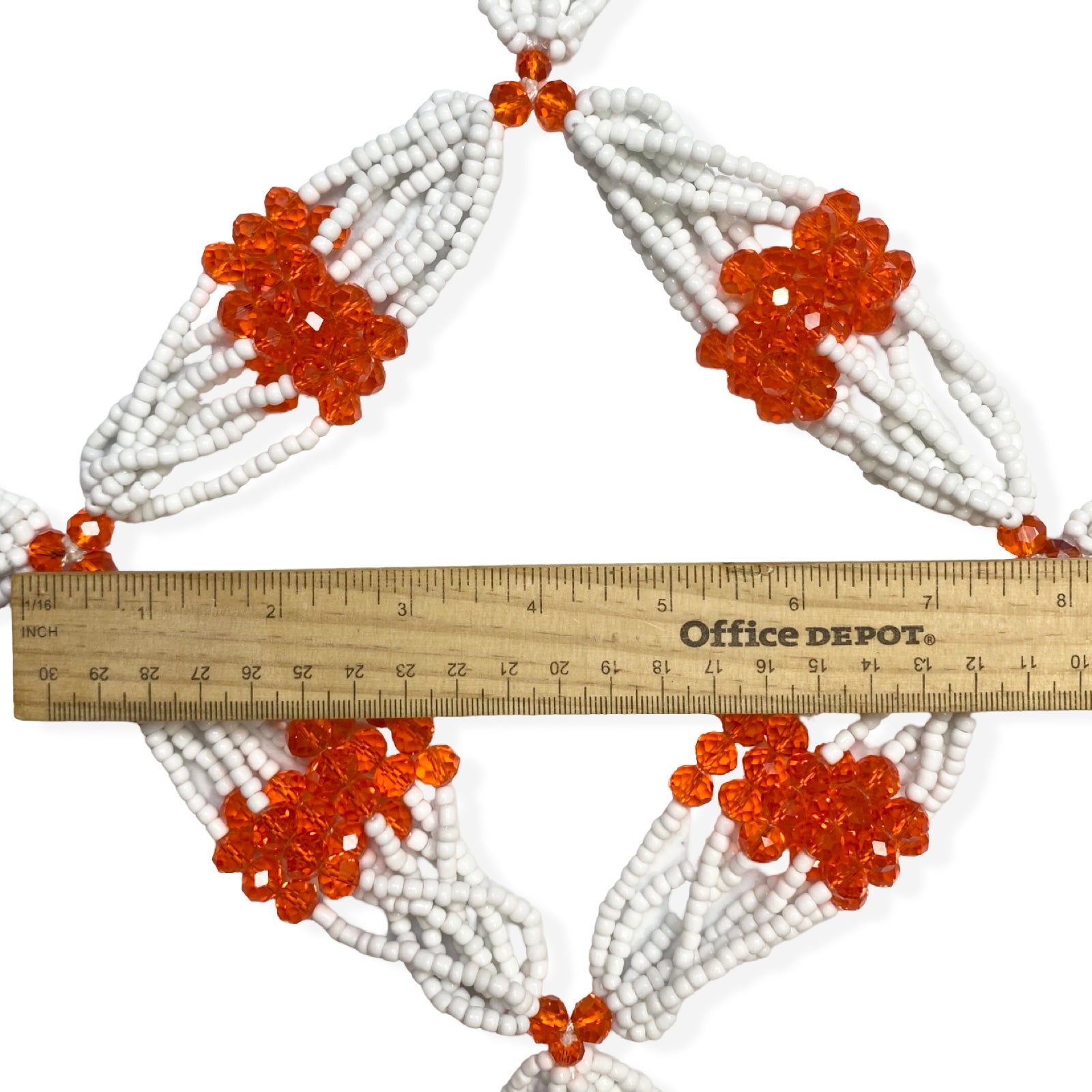 Mazo de Obatalá Oshagriñá – En Cristal para Sopera (Obatalá Oshagriñá Mazo – Crystal for Sopera) - SanteriaGuide