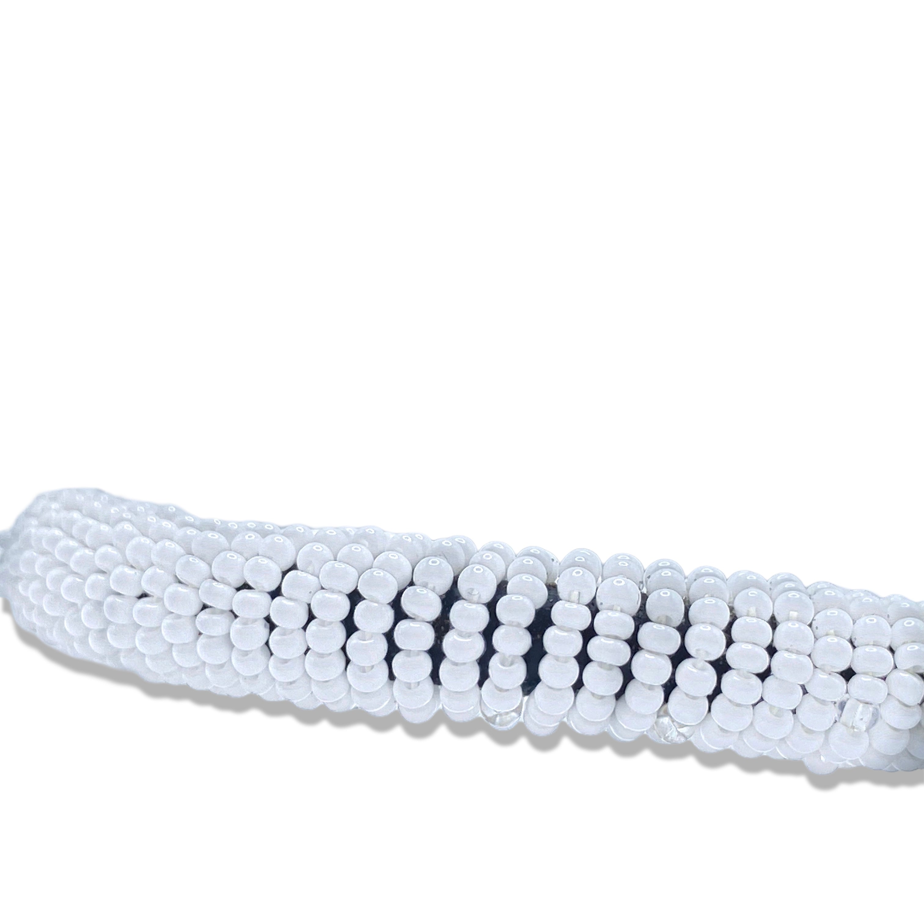 Handmade Ilde de Obatalá Bracelet - Cowrie Shell Yoruba Santeria Orisha - SanteriaGuide