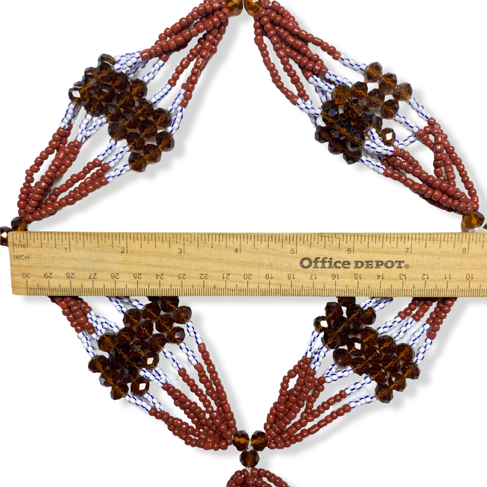 Mazo de Babalú Ayé – En Cristal (Babalú Ayé Crystal Mazo for Sopera) - SanteriaGuide